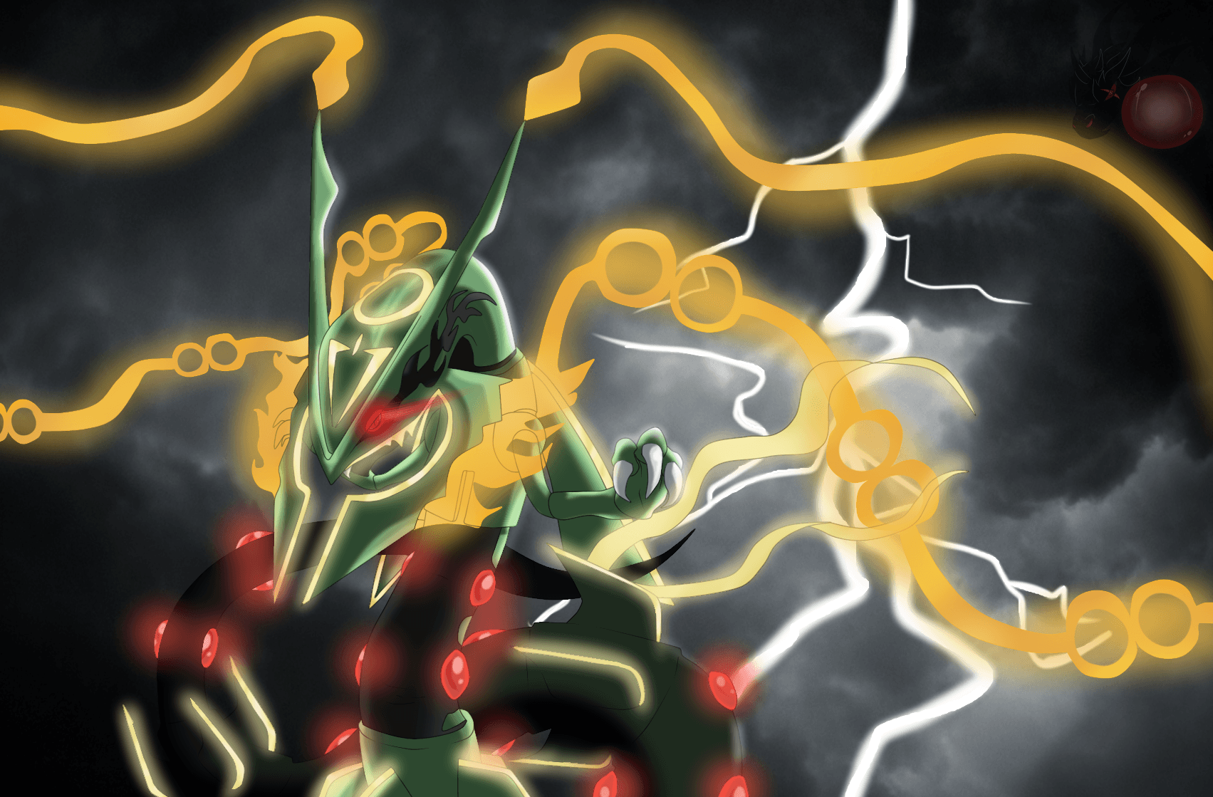 Mega Rayquaza Thunder