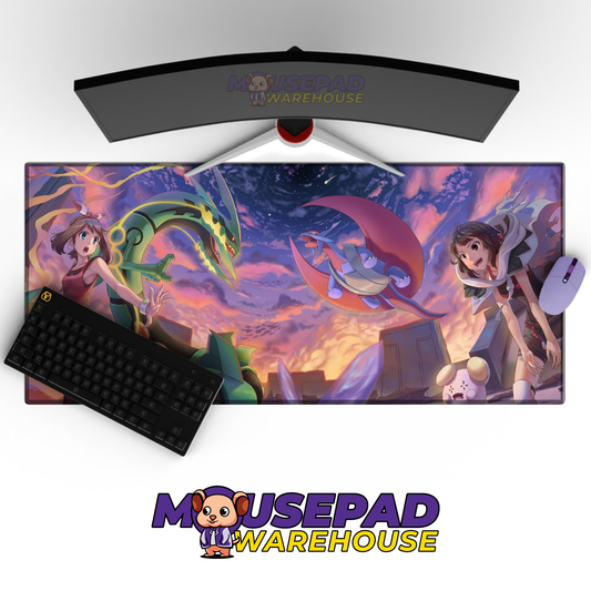 Mega Rayquaza vs Mega Salamence Mockup