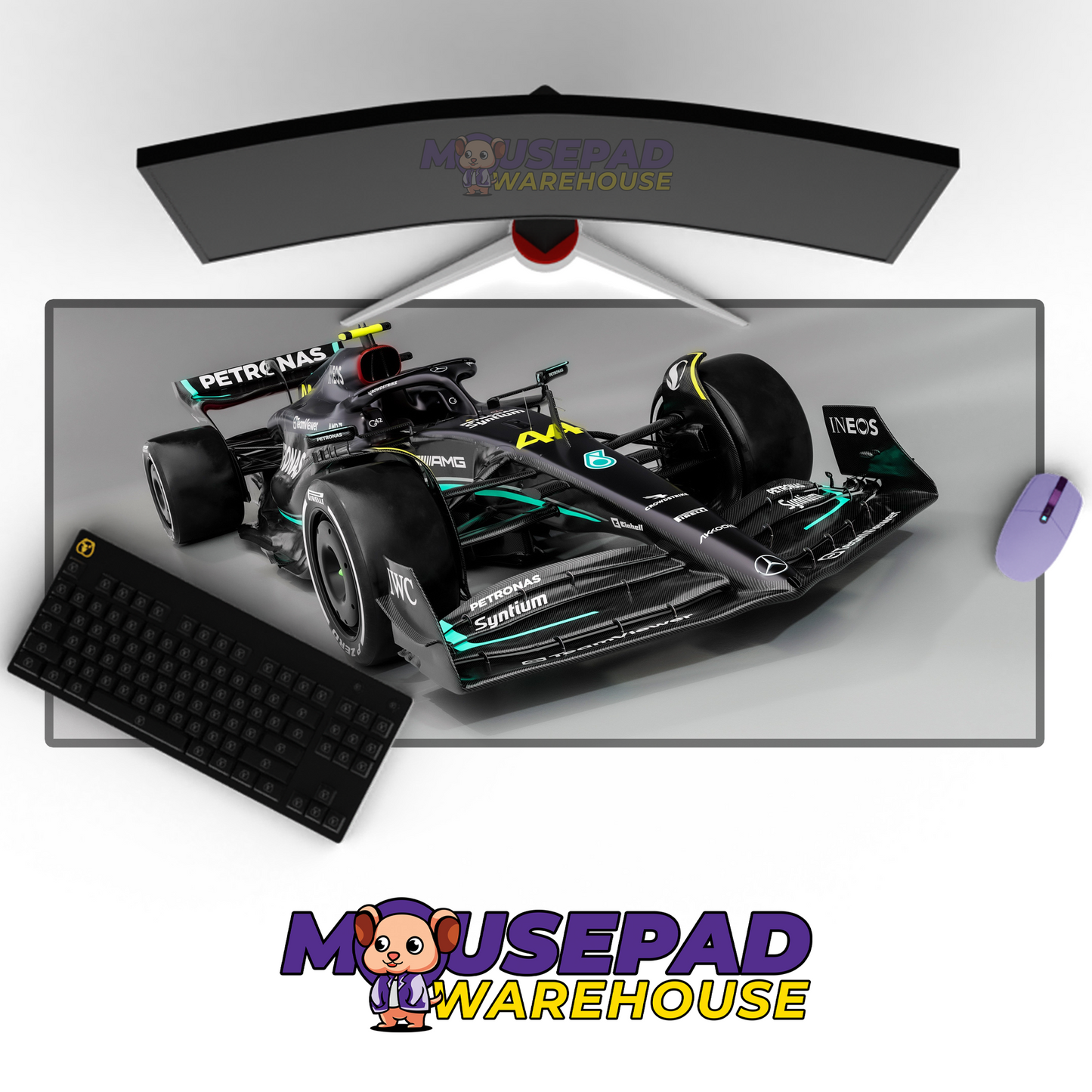 Mercedes AMG Petronas F1 V10 Mockup
