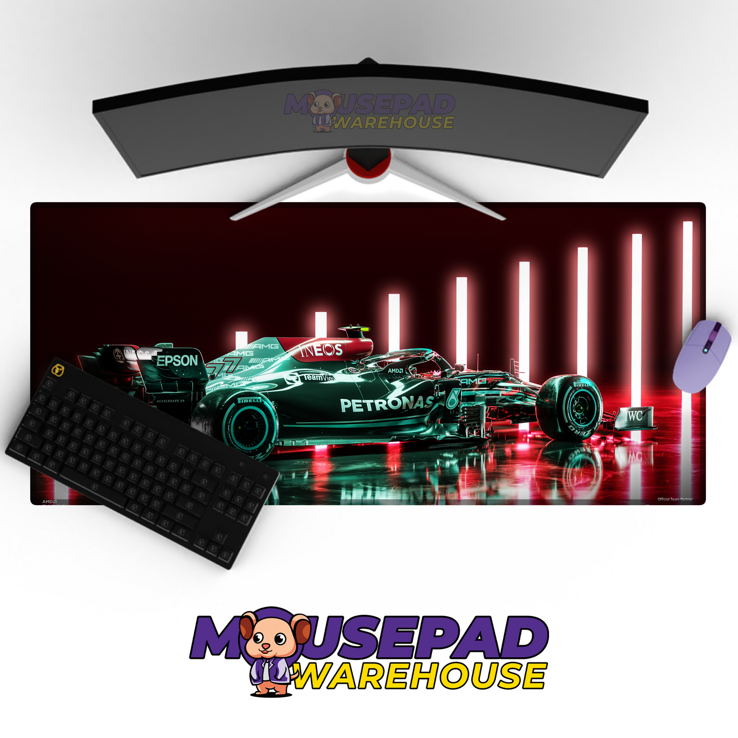 Mercedes AMG Petronas F1 V17 Mockup