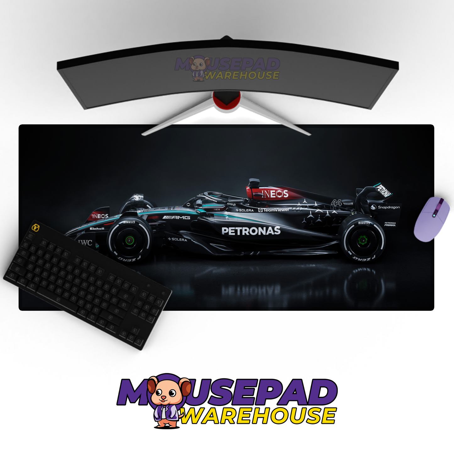 Mercedes AMG Petronas F1 V21 Mockup