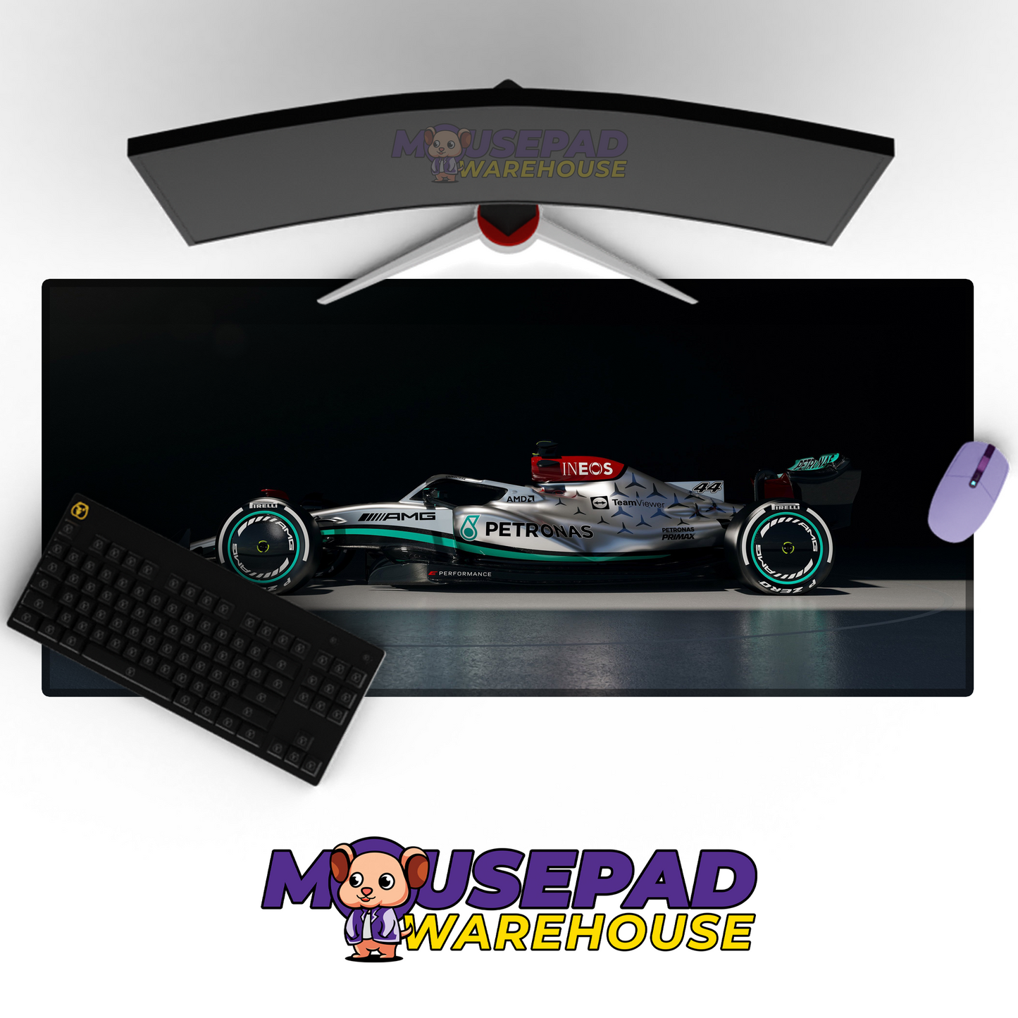 Mercedes AMG Petronas F1 V23 Mockup