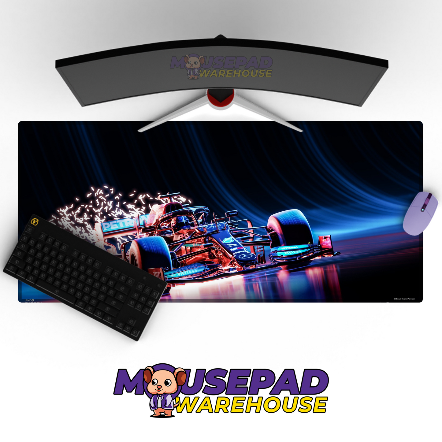 Mercedes AMG Petronas F1 V4 Mockup