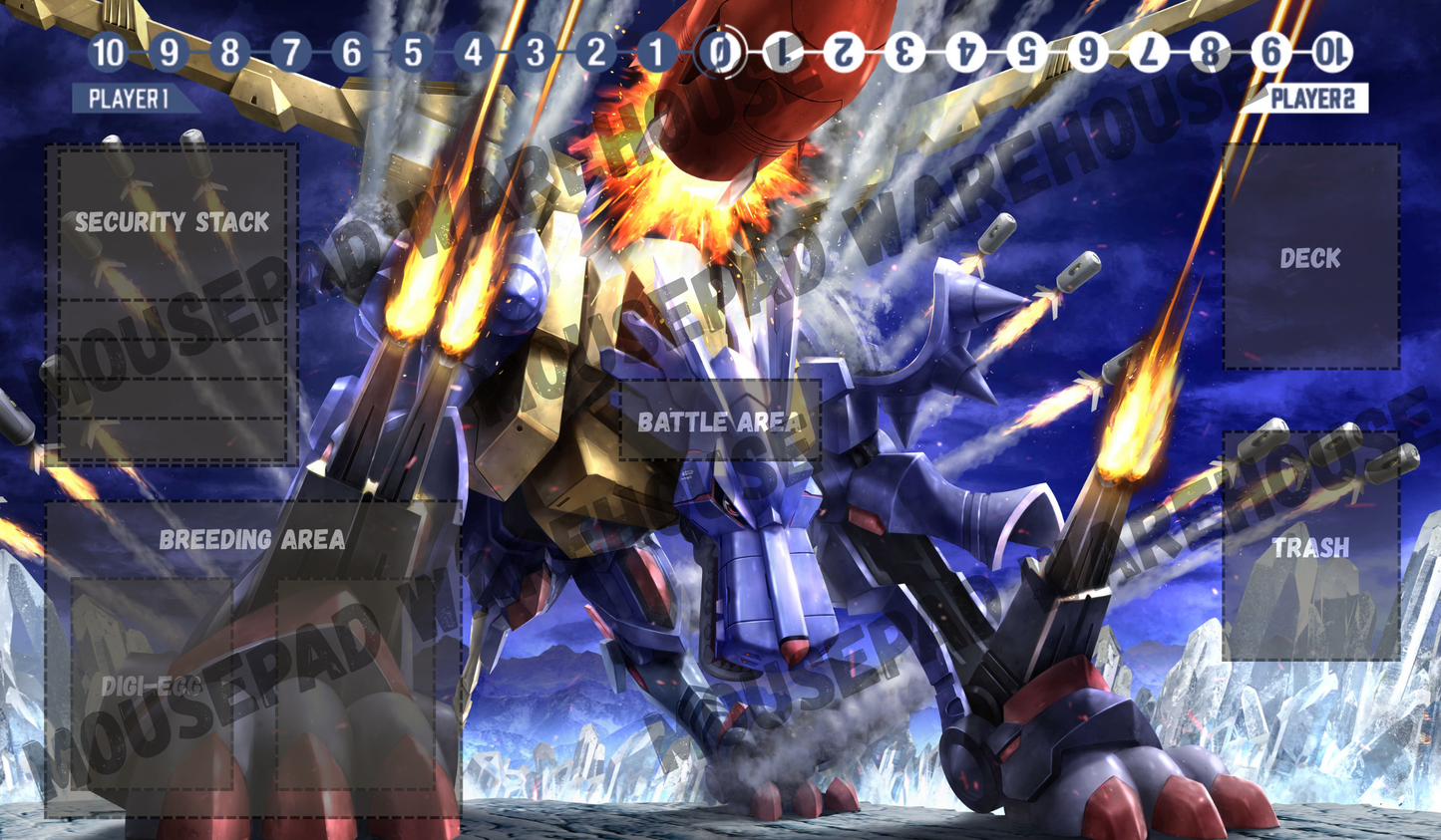Metalgarurumon Digimon Card Game Playmat