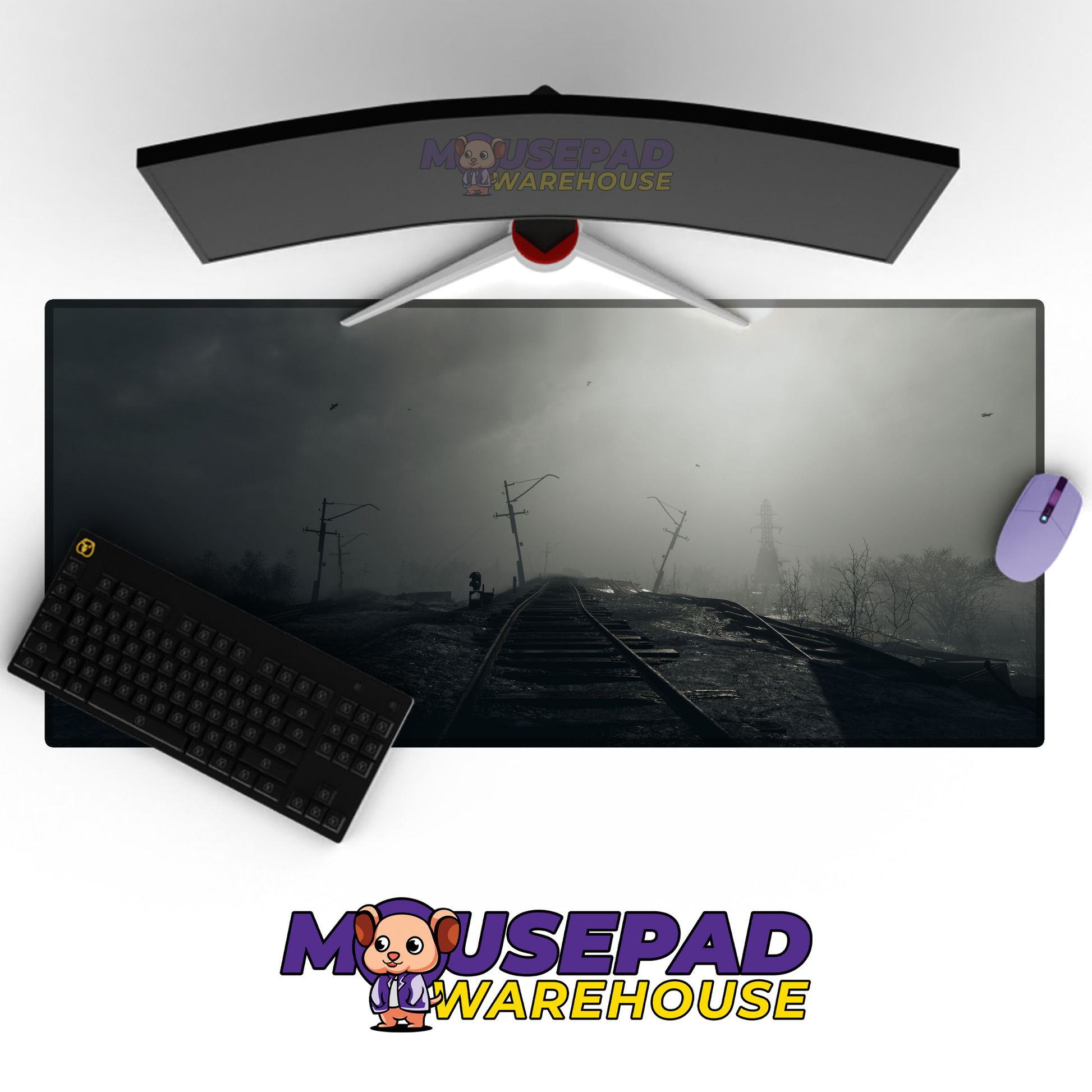 Metro Exodus V10 Mousepad Mockup