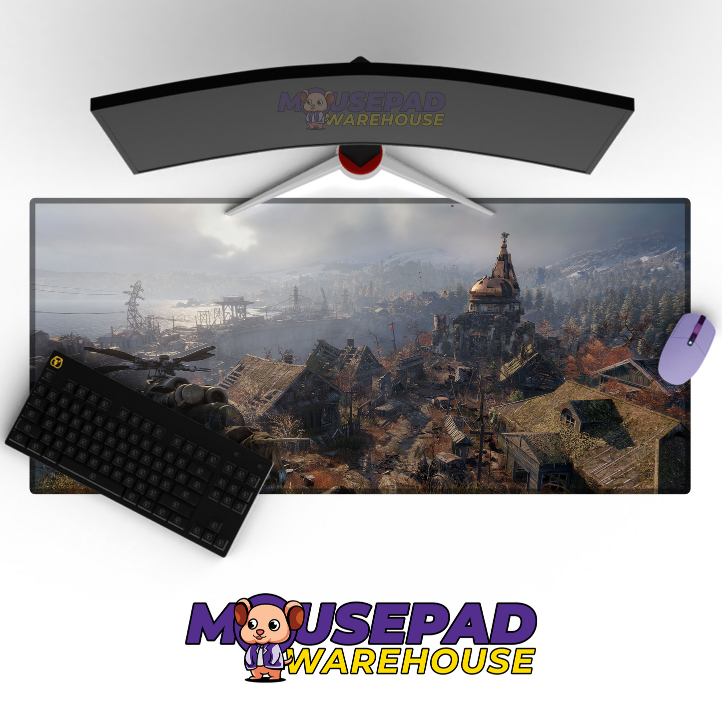 Metro Exodus V11 Mousepad Mockup
