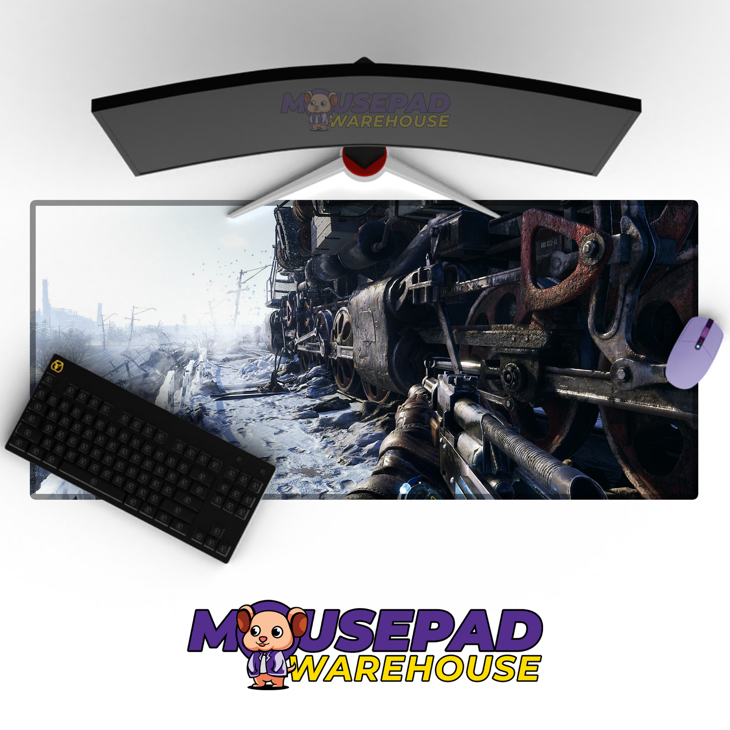 Metro Exodus V15 Mousepad Mockup