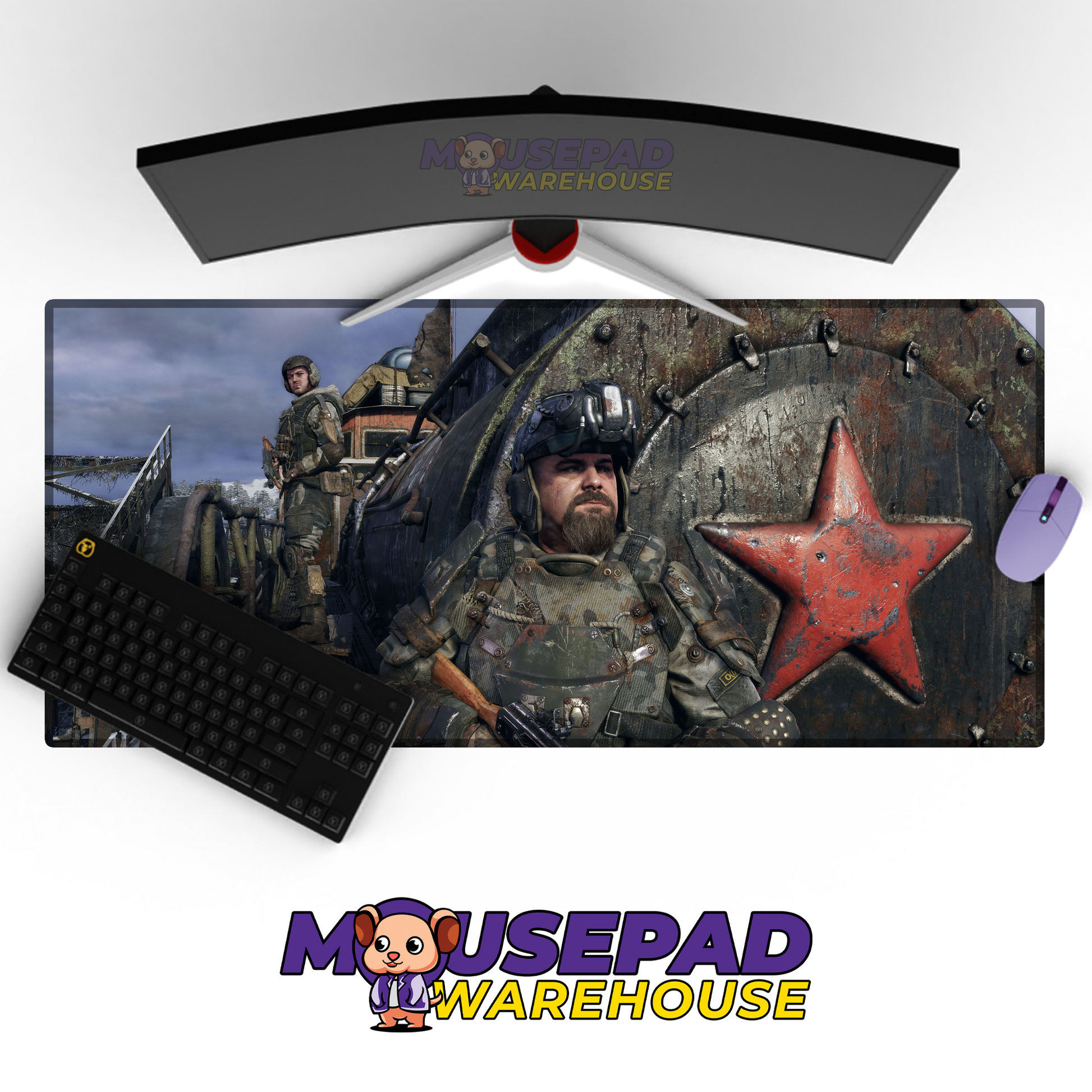 Metro Exodus V16 Mousepad Mockup