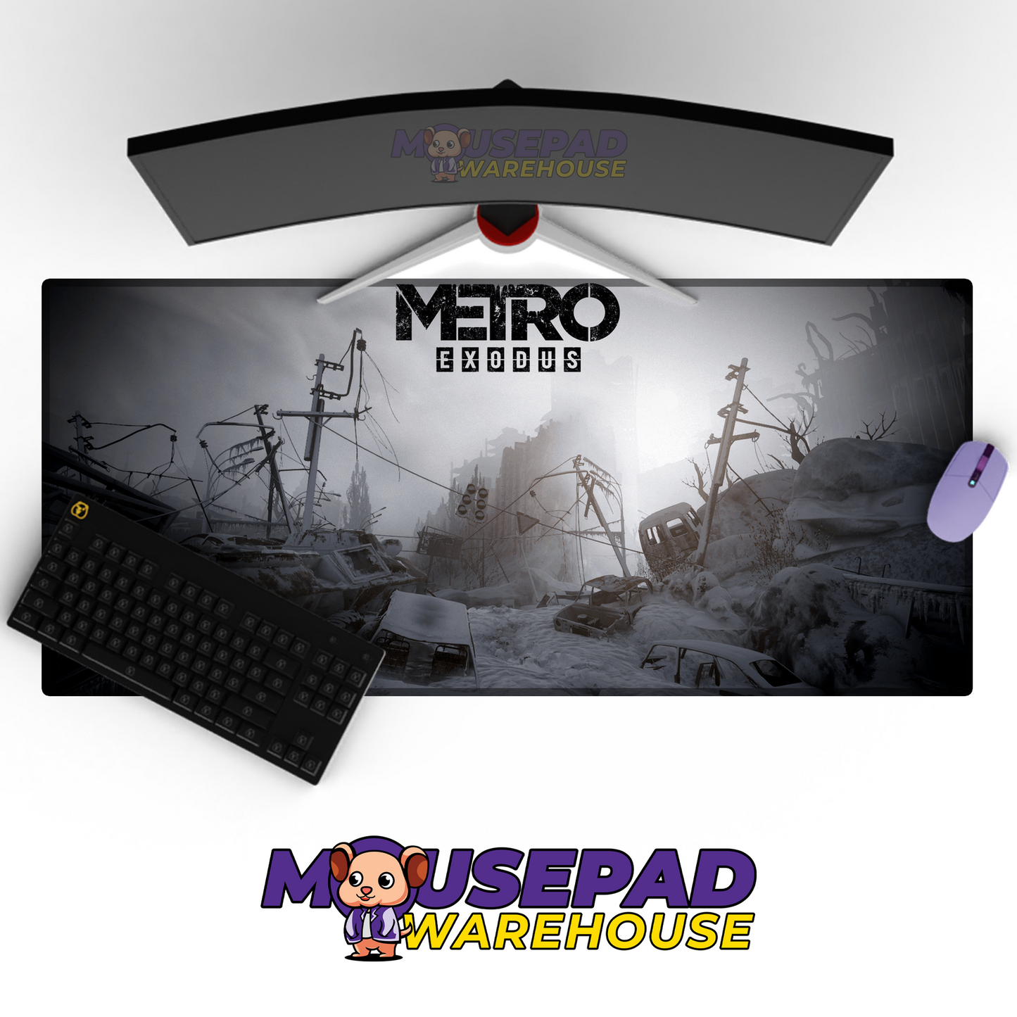 Metro Exodus V17 Mousepad Mockup