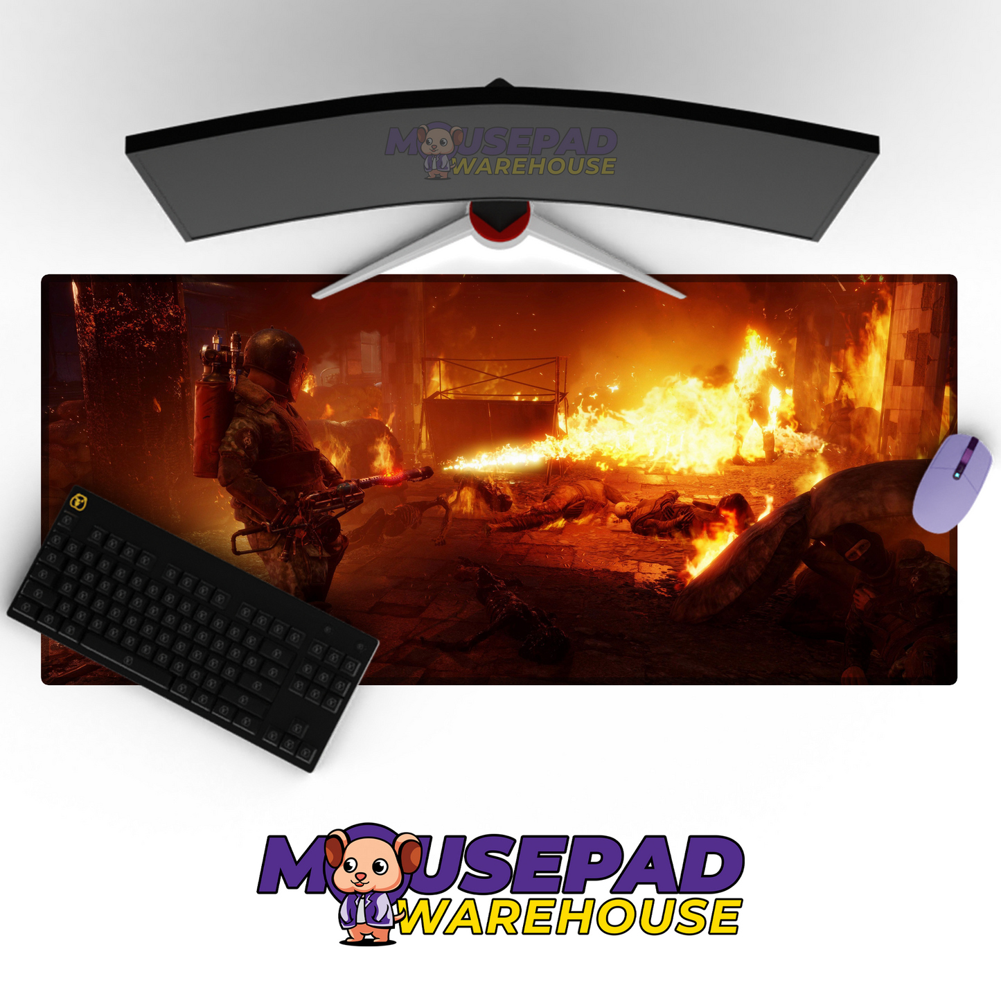 Metro Exodus V18 Mousepad Mockup