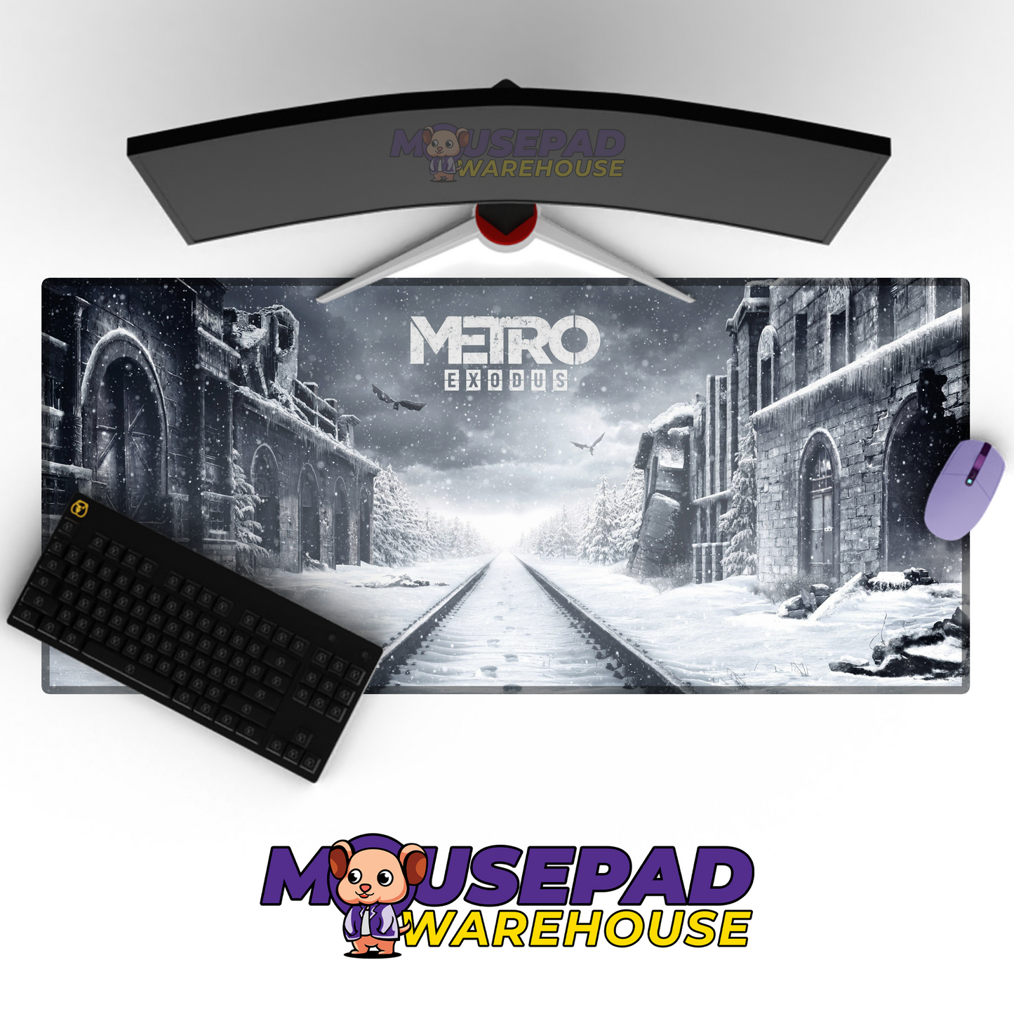 Metro Exodus V20 Mousepad Mockup
