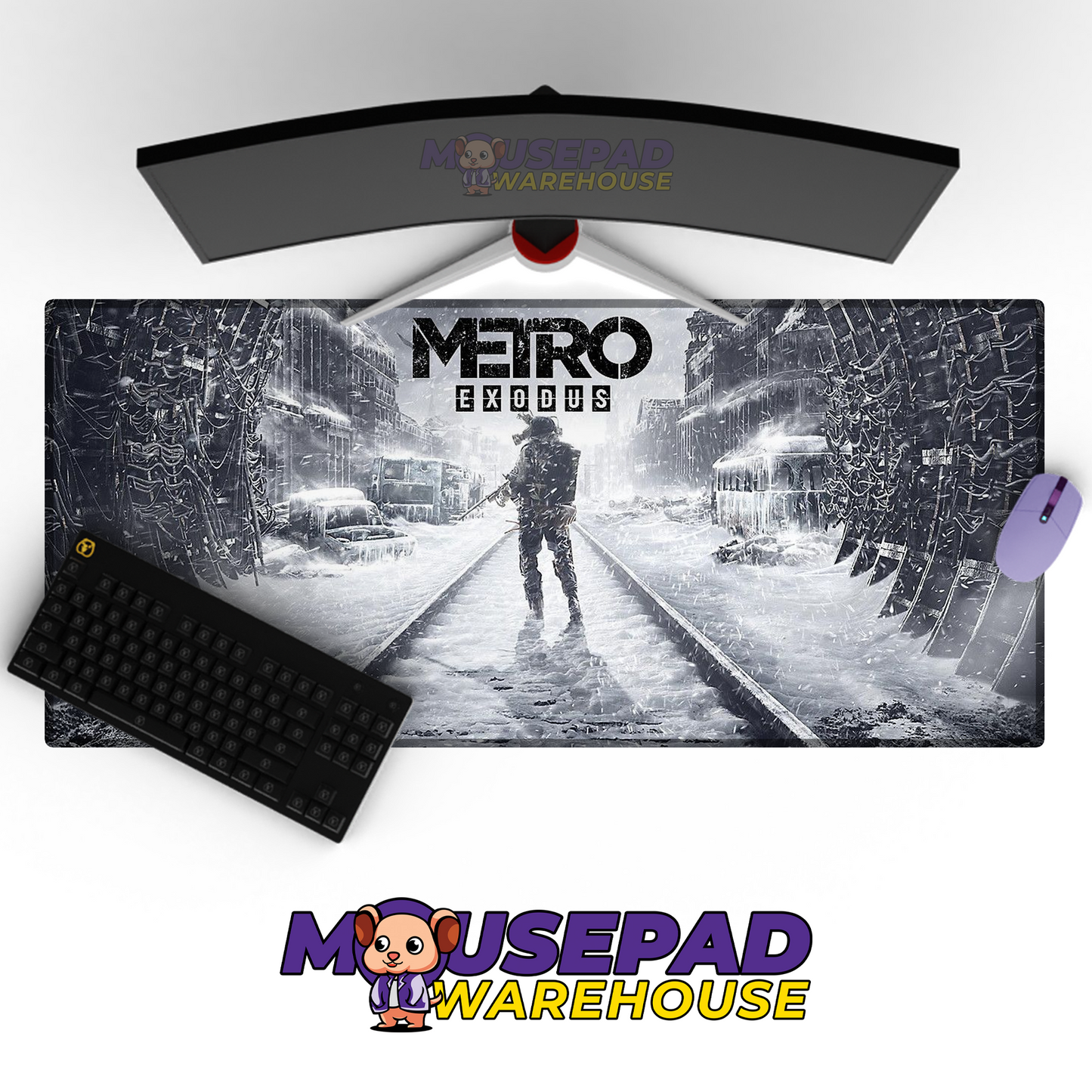 Metro Exodus V21 Mousepad Mockup