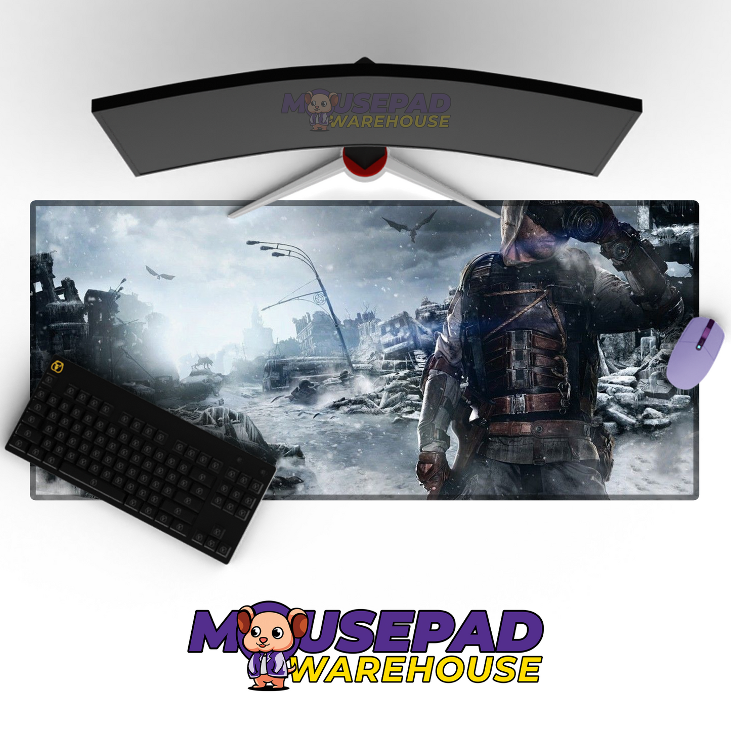 Metro Exodus V23 Mousepad Mockup