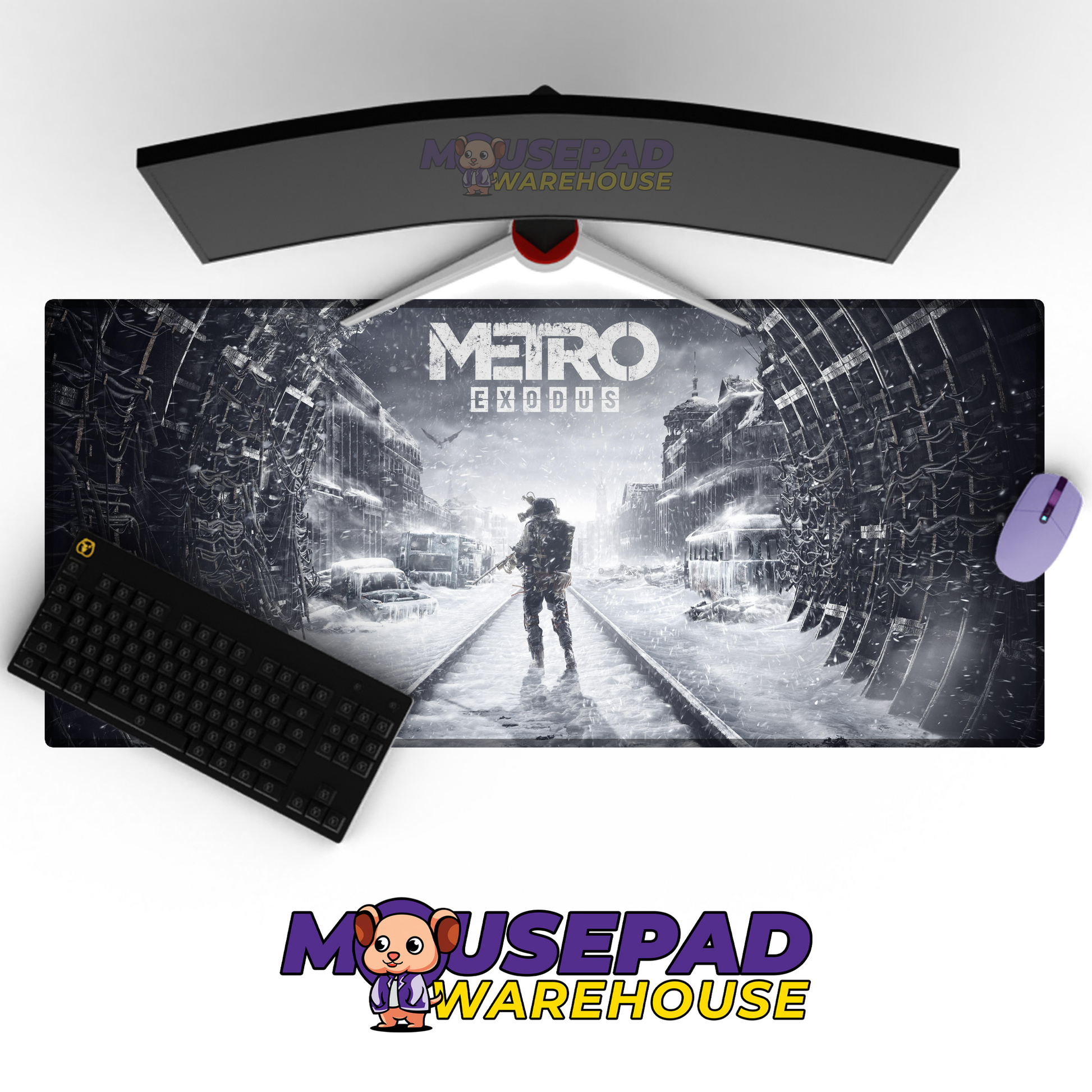 Metro Exodus V26 Mousepad Mockup