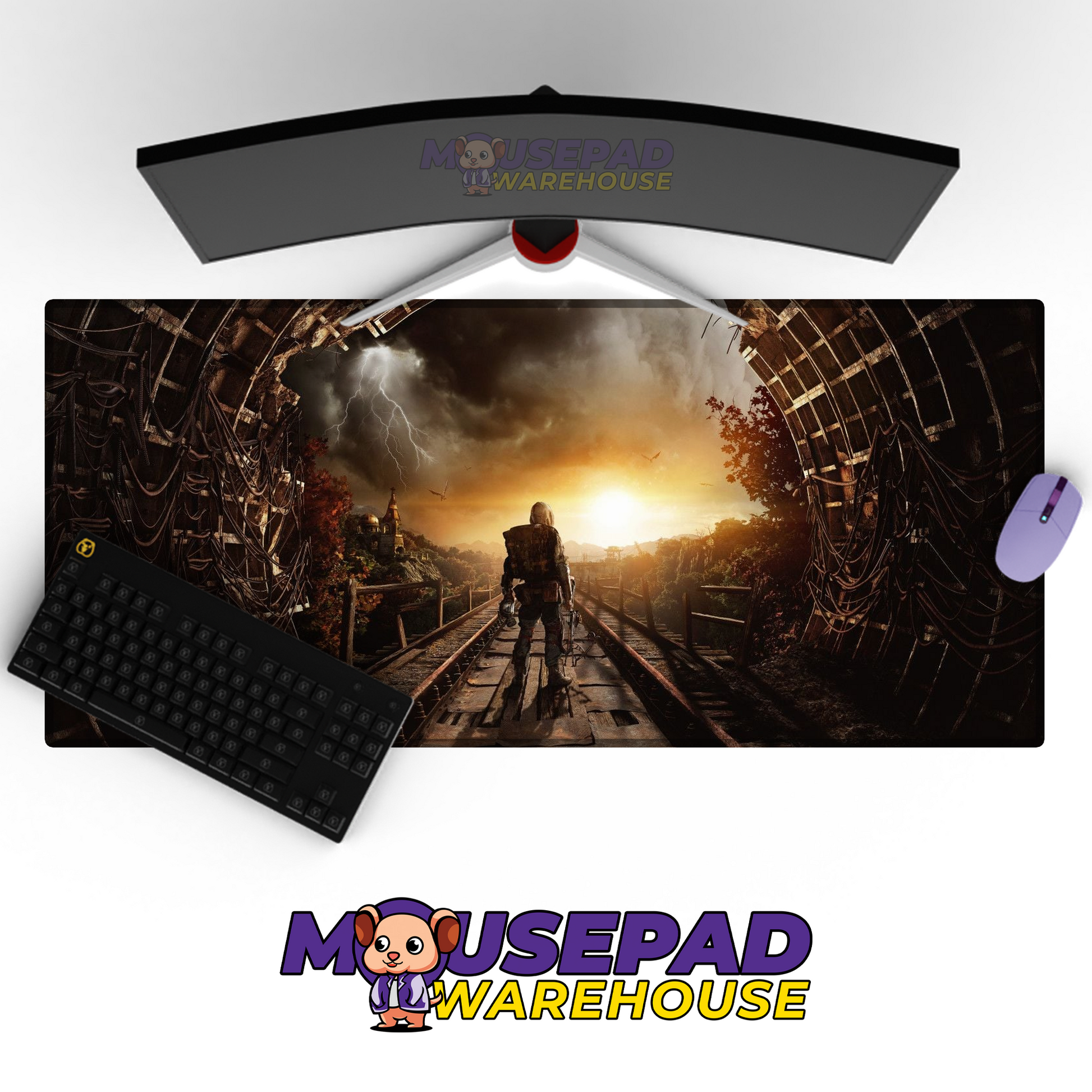 Metro Exodus V27 Mousepad Mockup