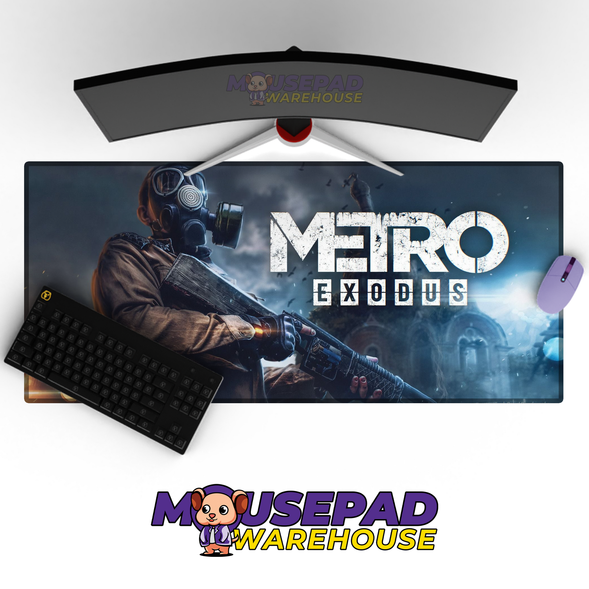 Metro Exodus V29 Mousepad Mockup