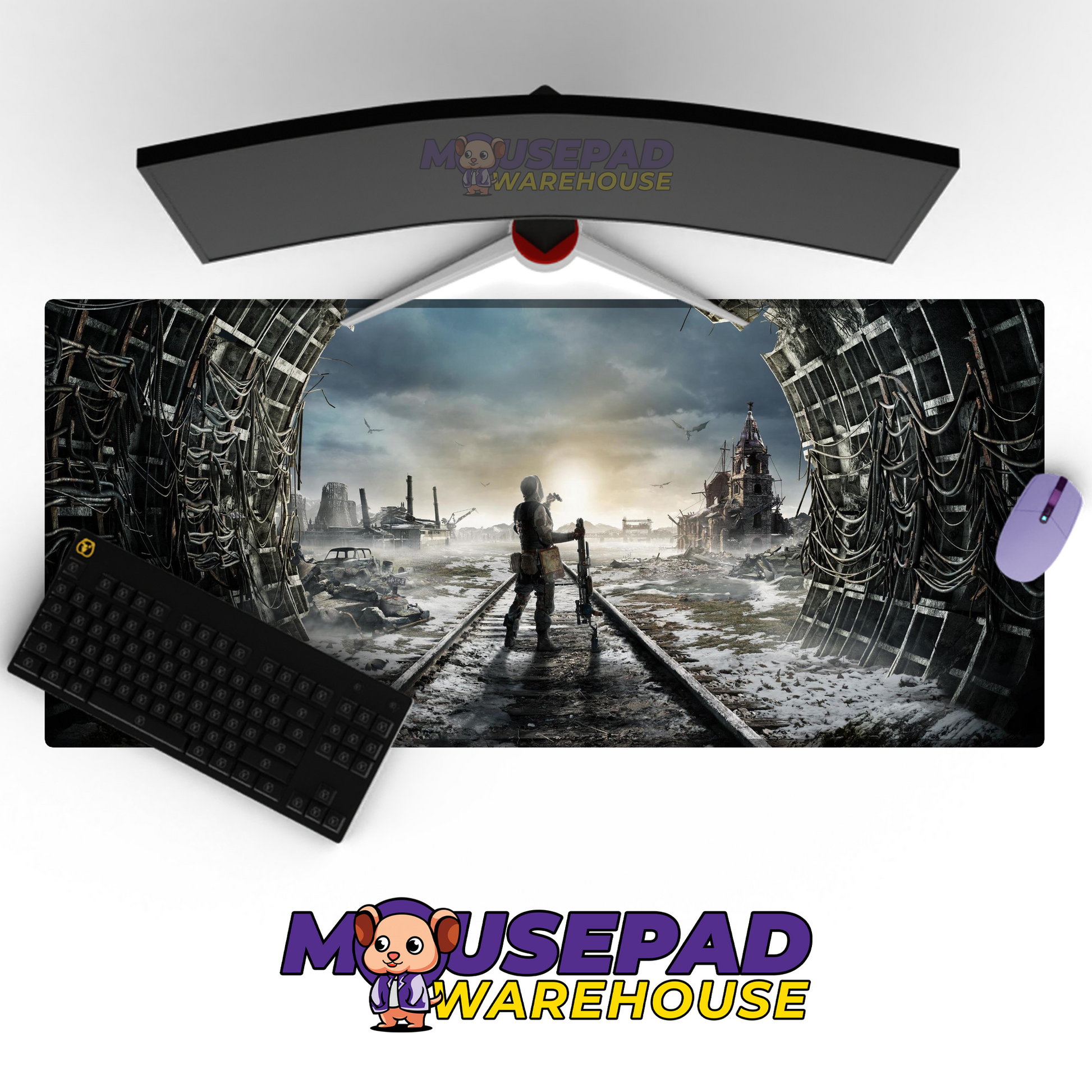 Metro Exodus V30 Mousepad Mockup