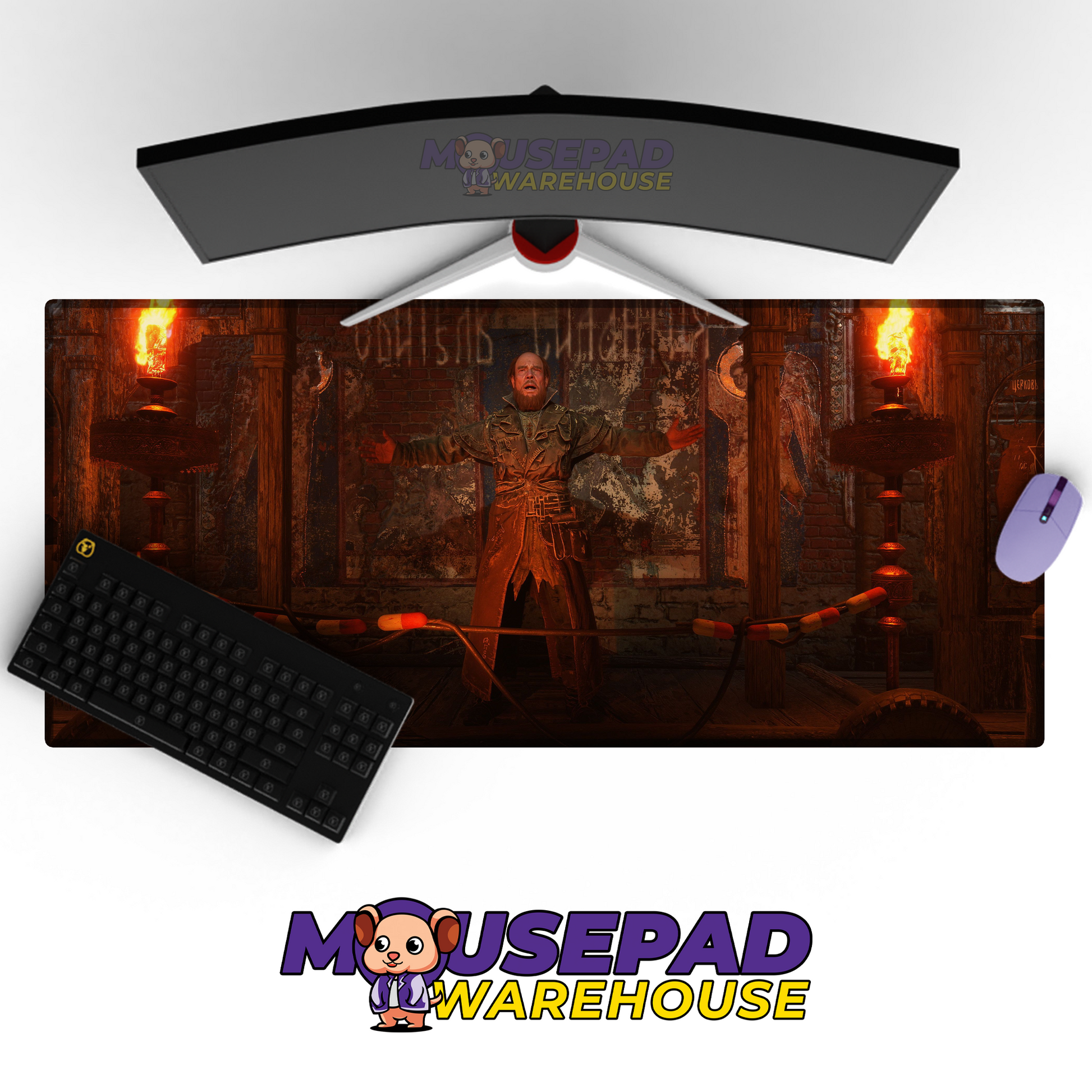Metro Exodus V3 Mousepad Mockup