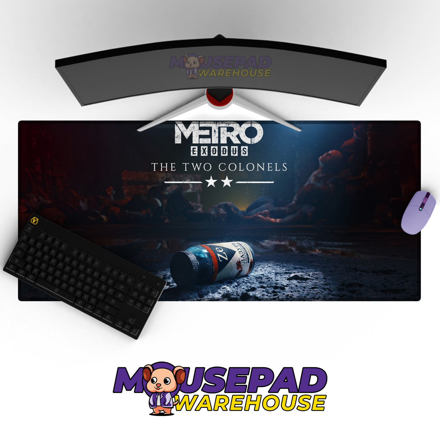 Metro Exodus V5 Mousepad Mockup