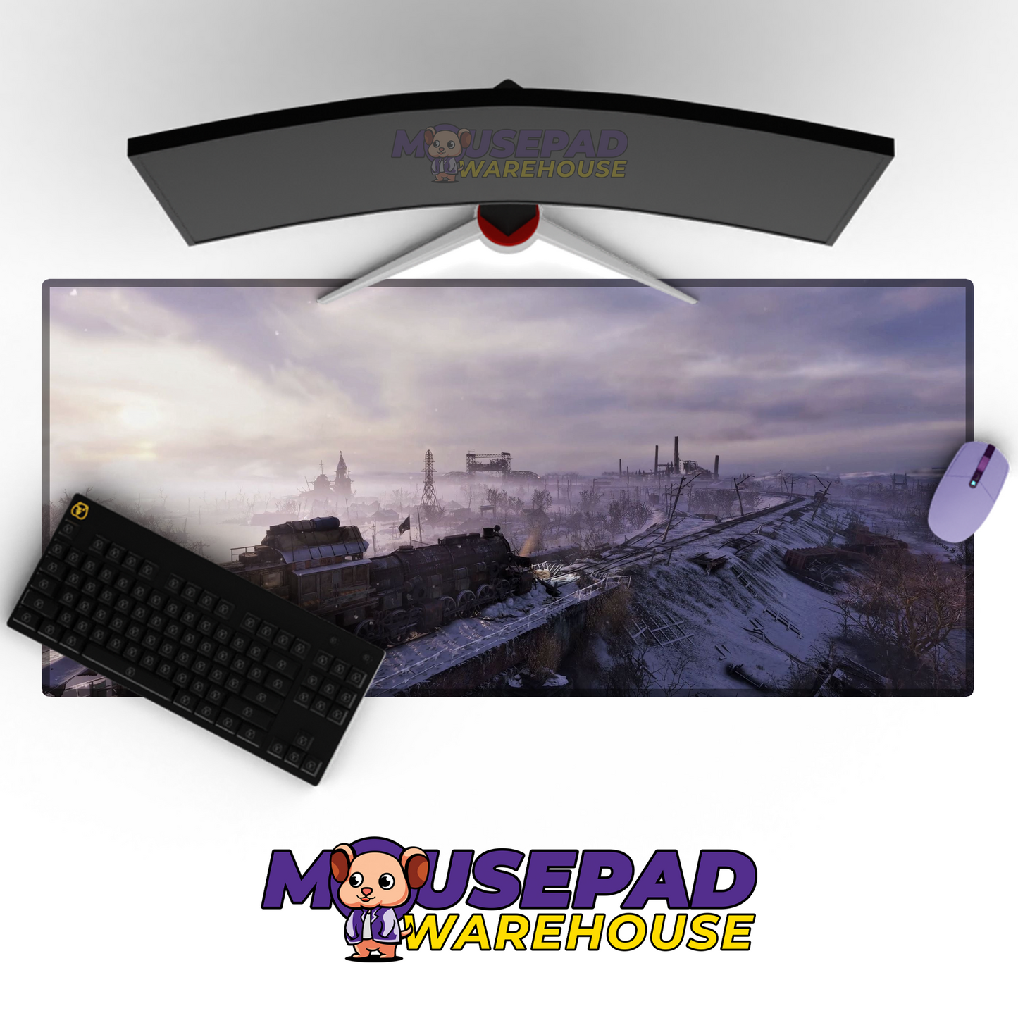 Metro Exodus V6 Mousepad Mockup