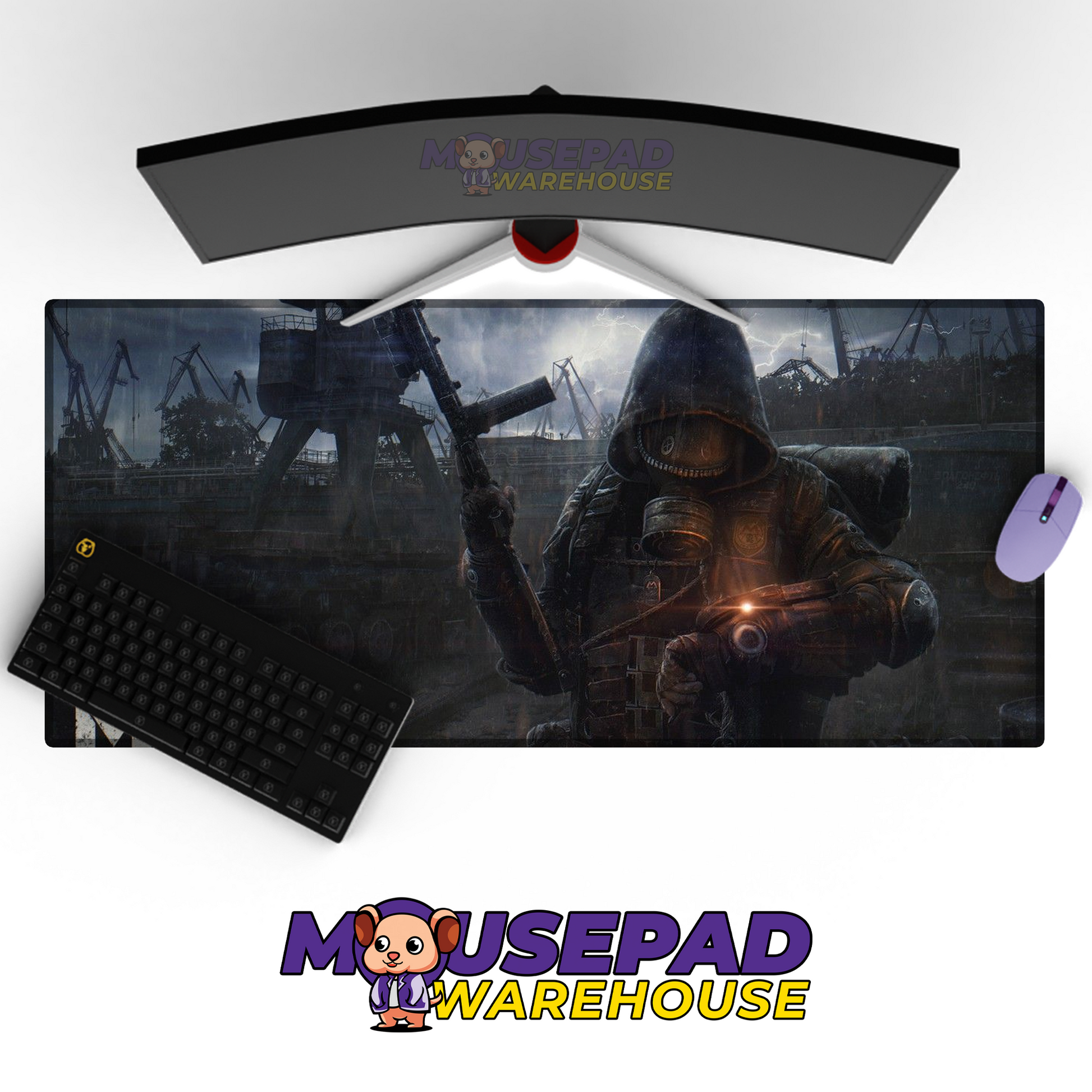 Metro Exodus V7 Mousepad Mockup