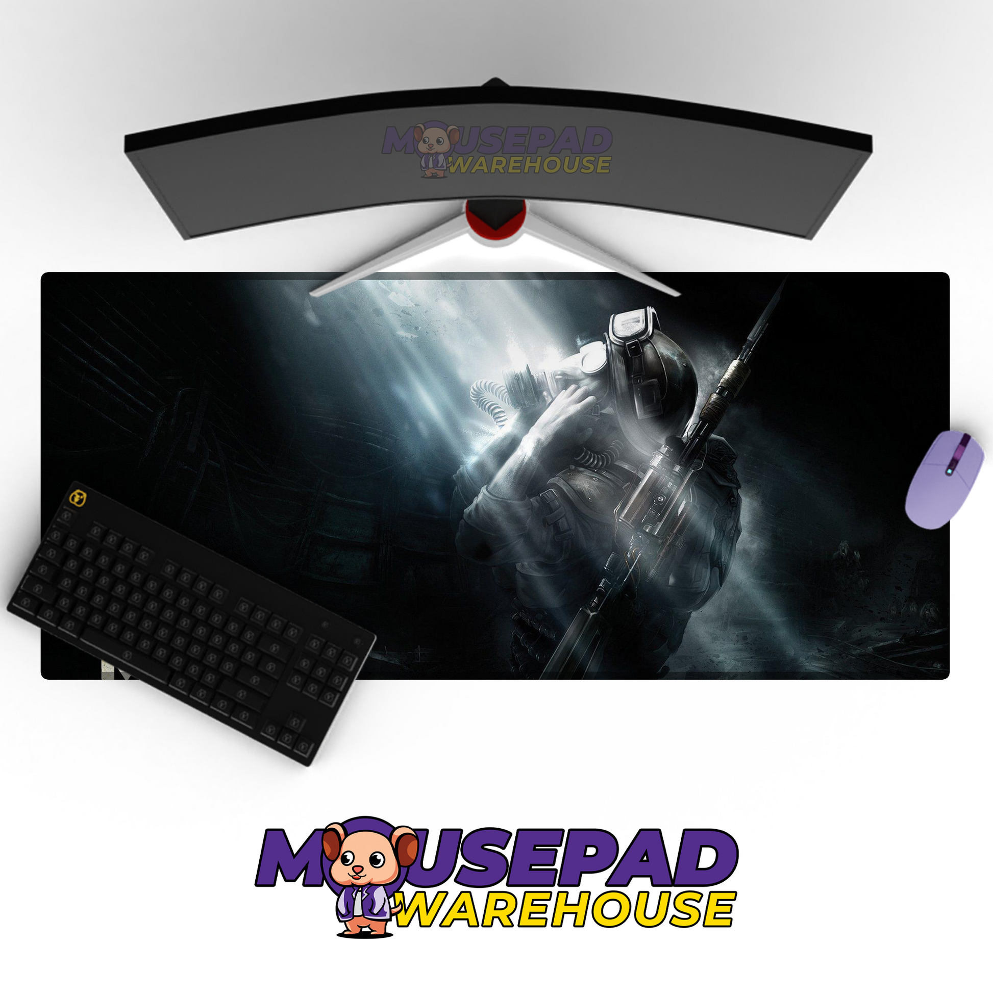 Metro Exodus V8 Mousepad Mockup