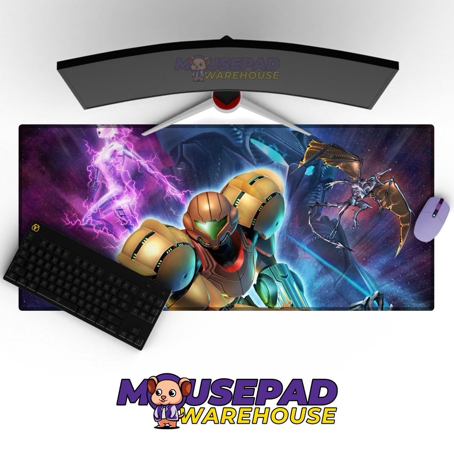 Metroid Prime V10 Mousepad Mockup