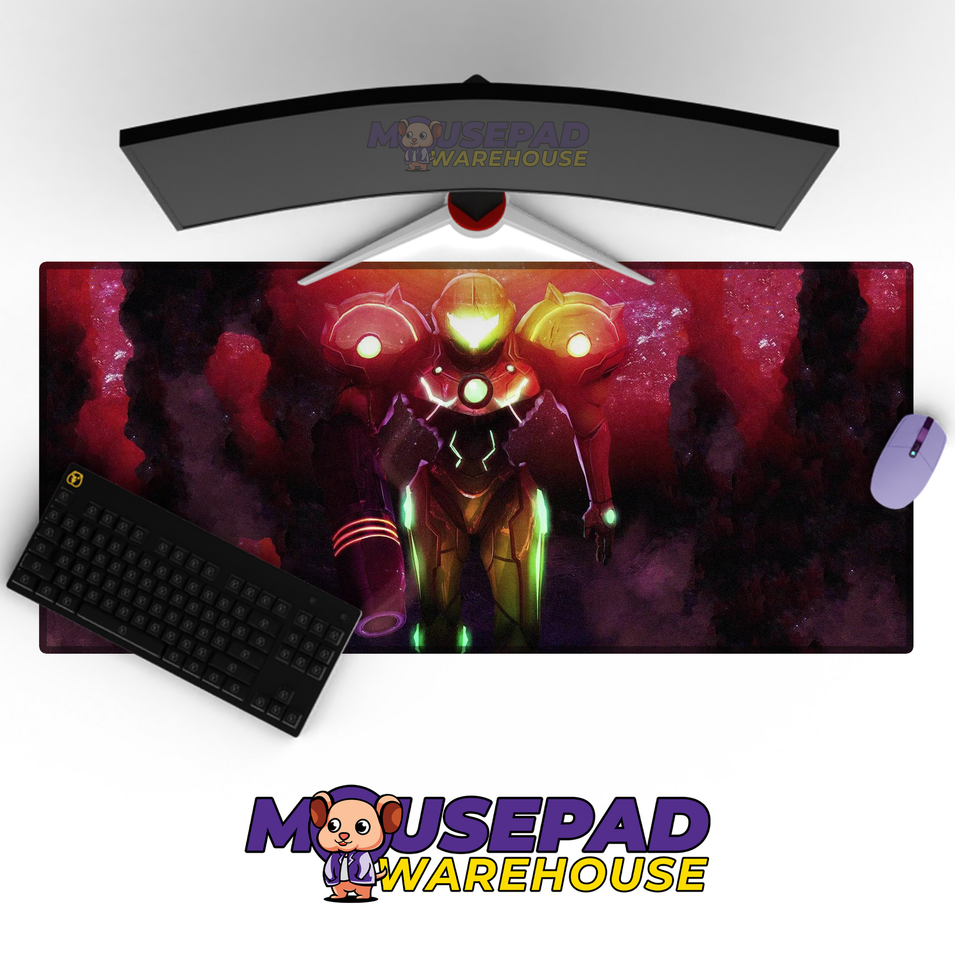 Metroid Prime V11 Mousepad Mockup