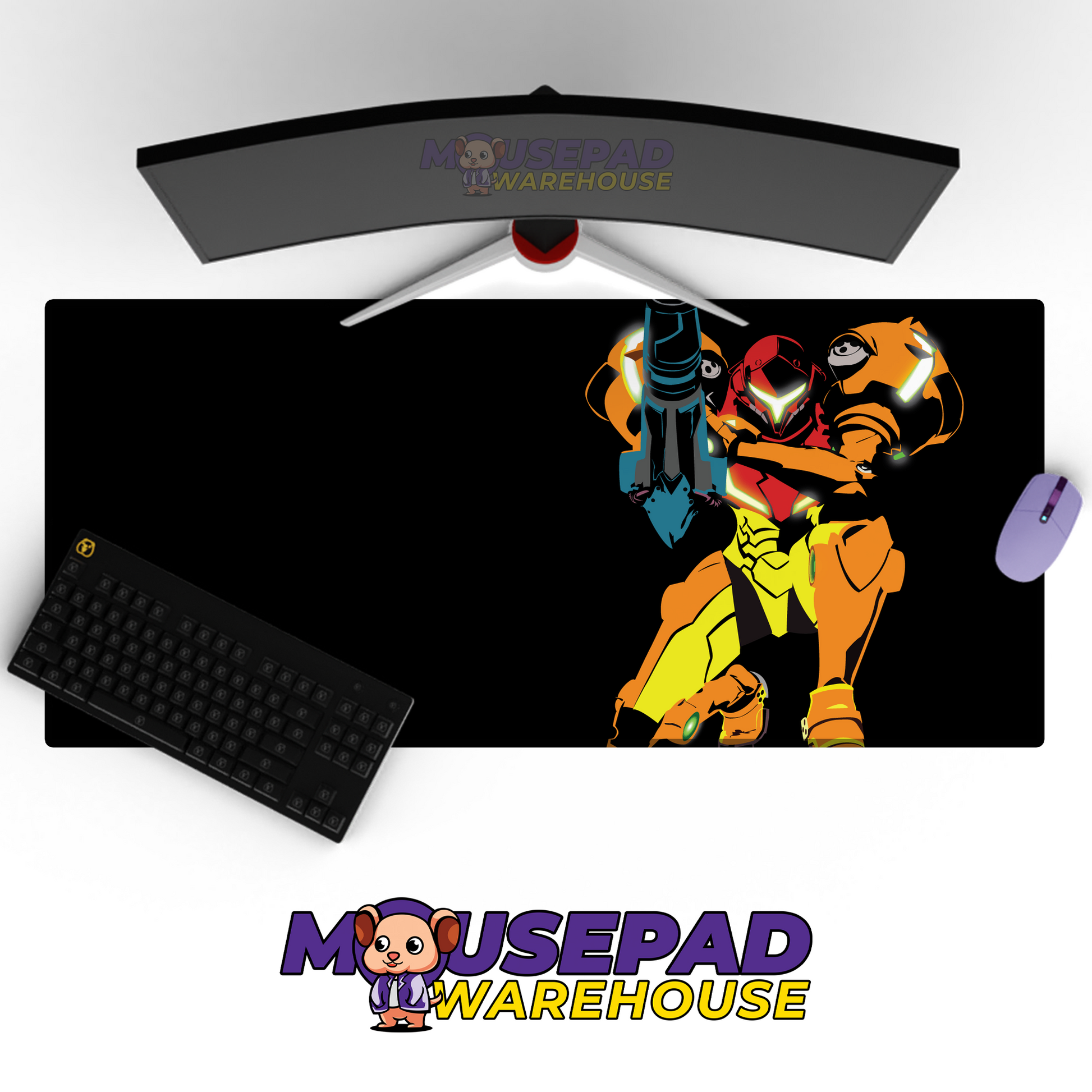Metroid Prime V13 Mousepad Mockup