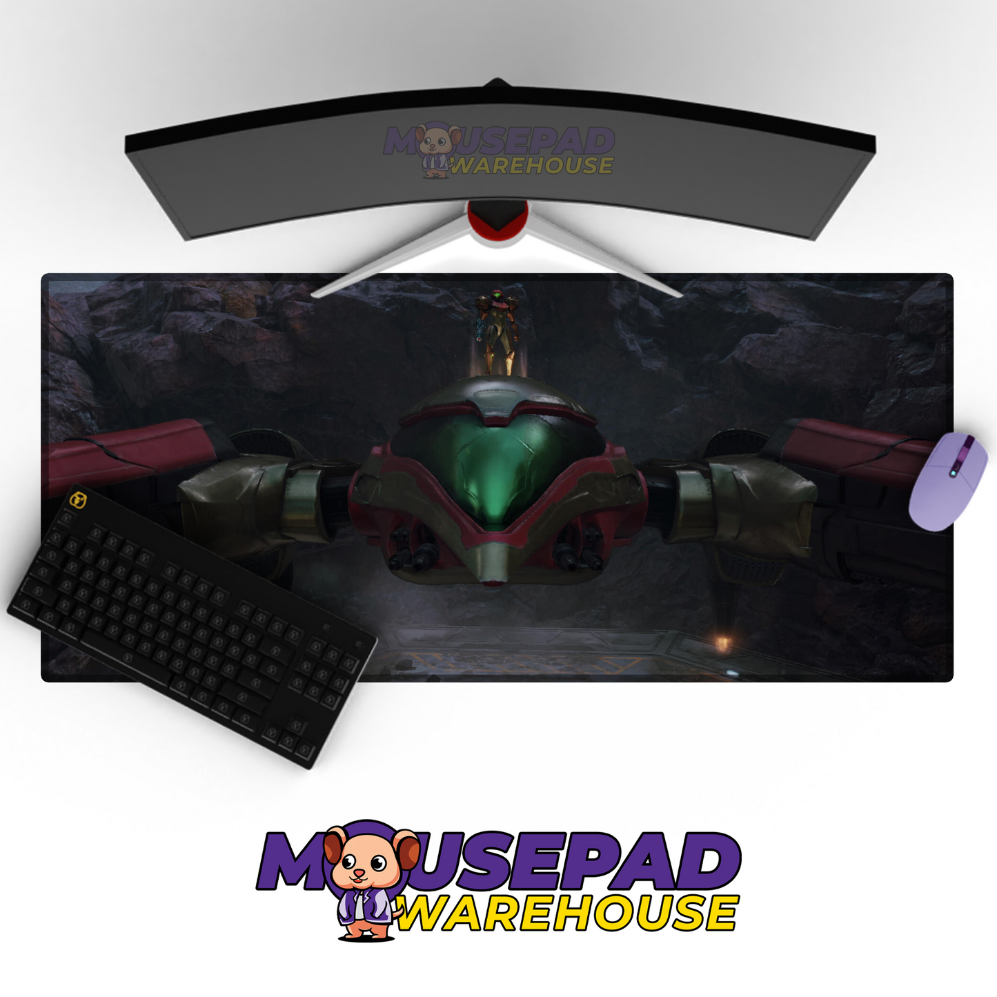Metroid Prime V17 Mousepad Mockup
