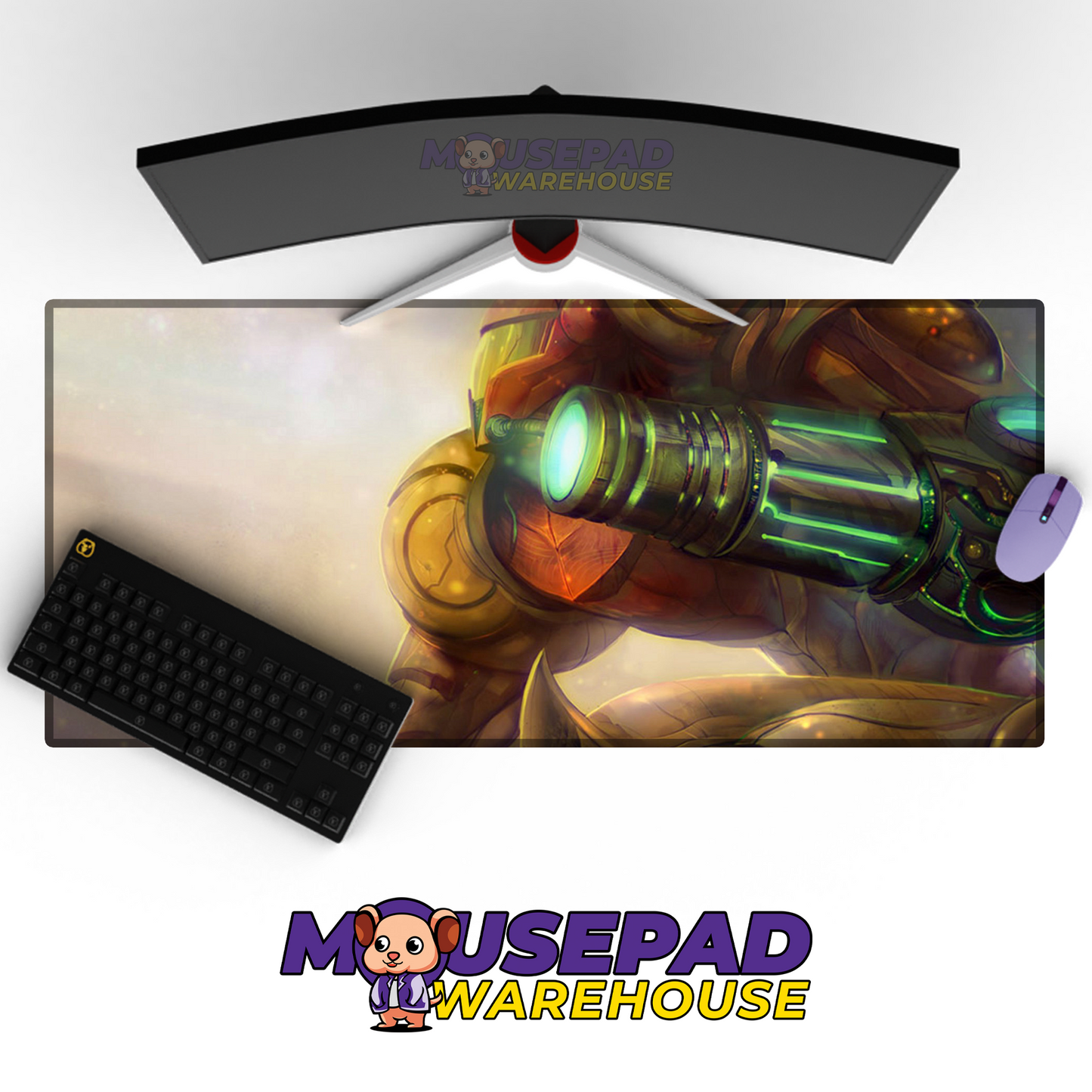 Metroid Prime V18 Mousepad Mockup