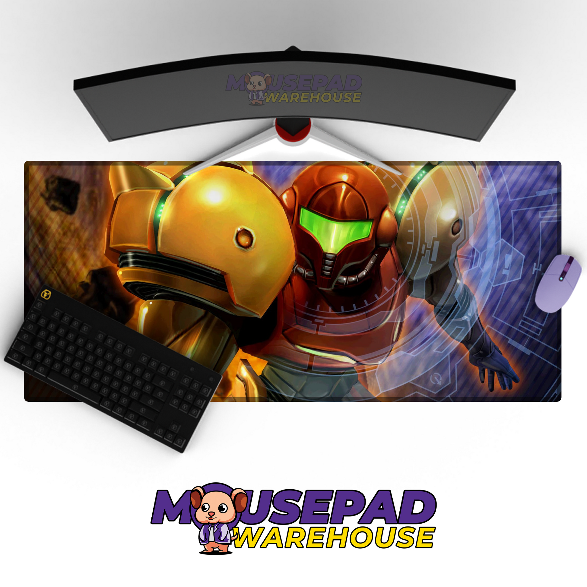 Metroid Prime V19 Mousepad Mockup