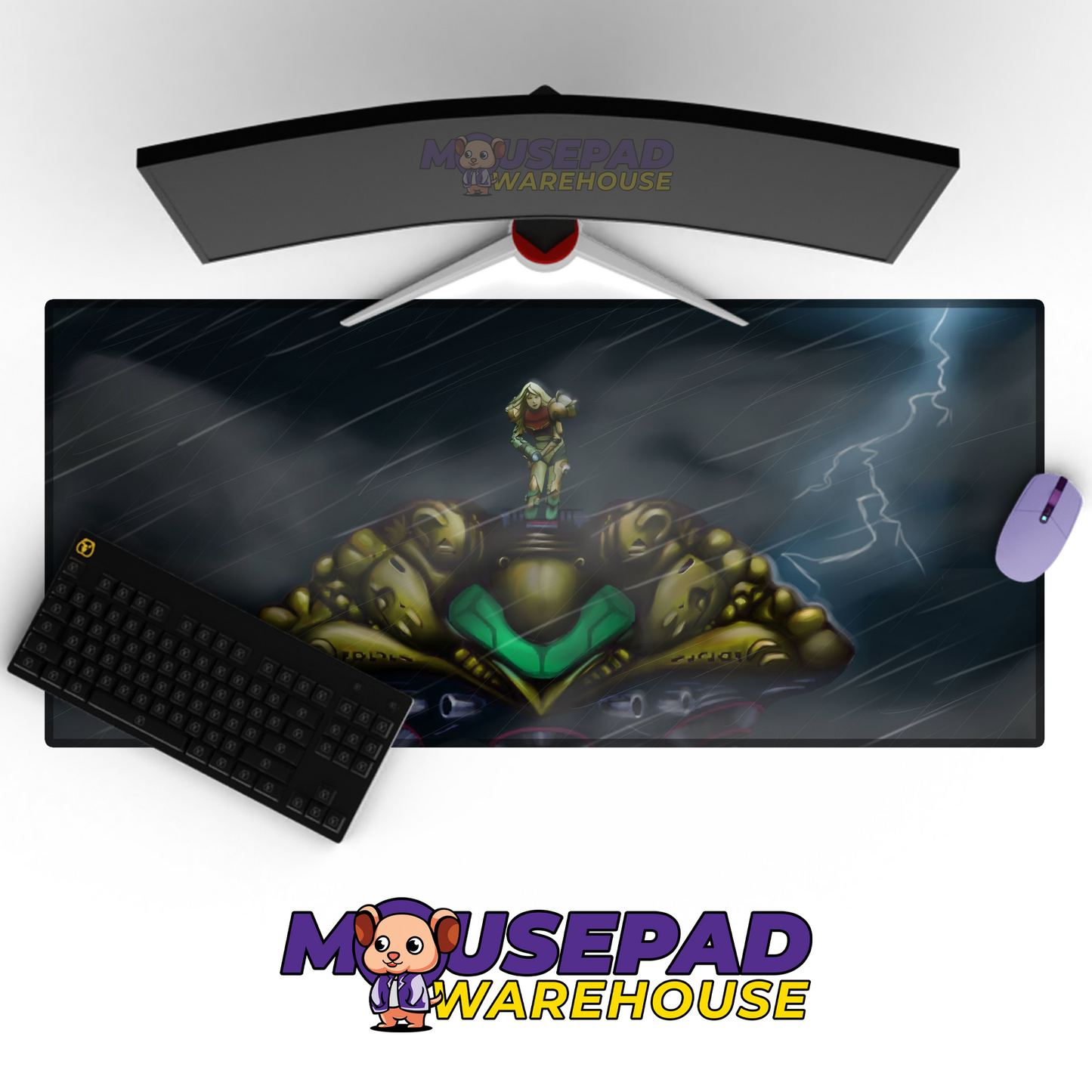 Metroid Prime V23 Mousepad Mockup