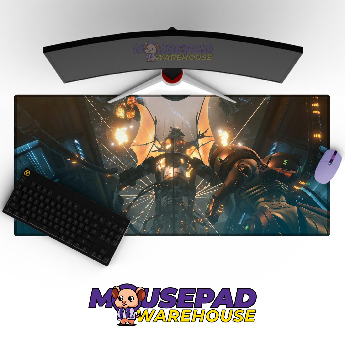 Metroid Prime V24 Mousepad Mockup