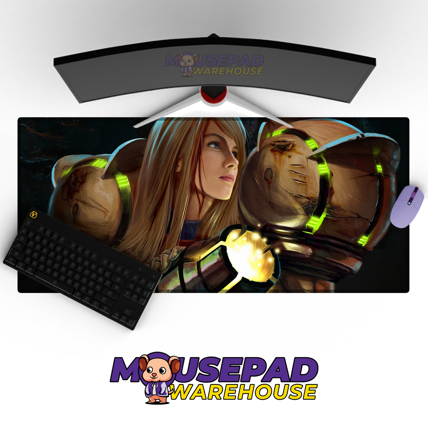 Metroid Prime V27 Mousepad Mockup