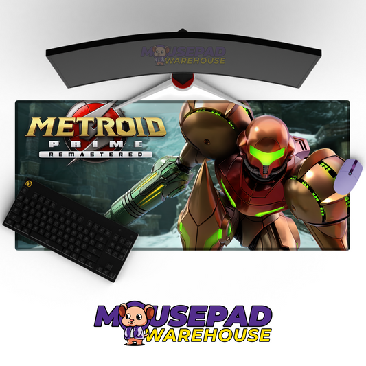 Metroid Prime V28 Mousepad Mockup