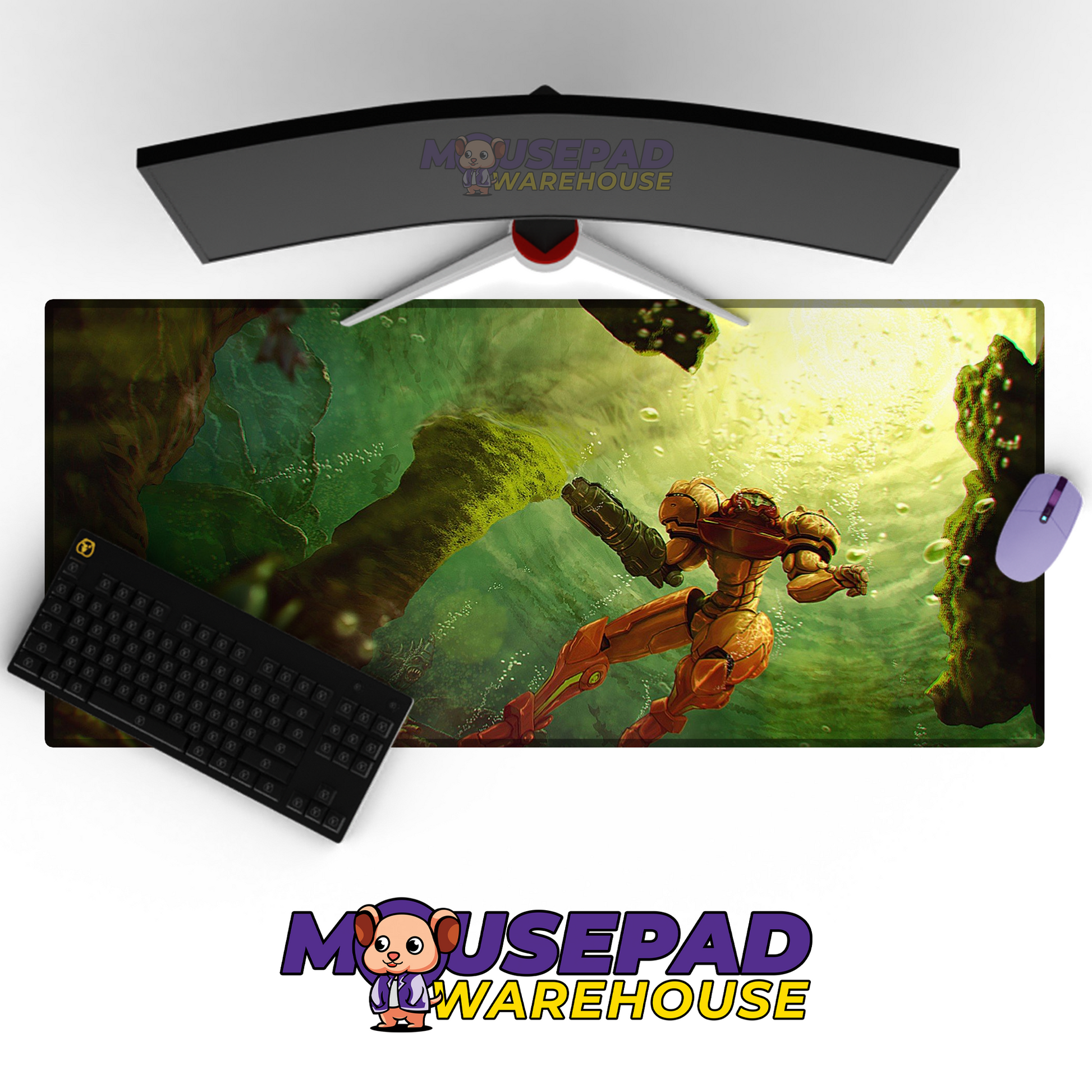 Metroid Prime V2 Mousepad Mockup