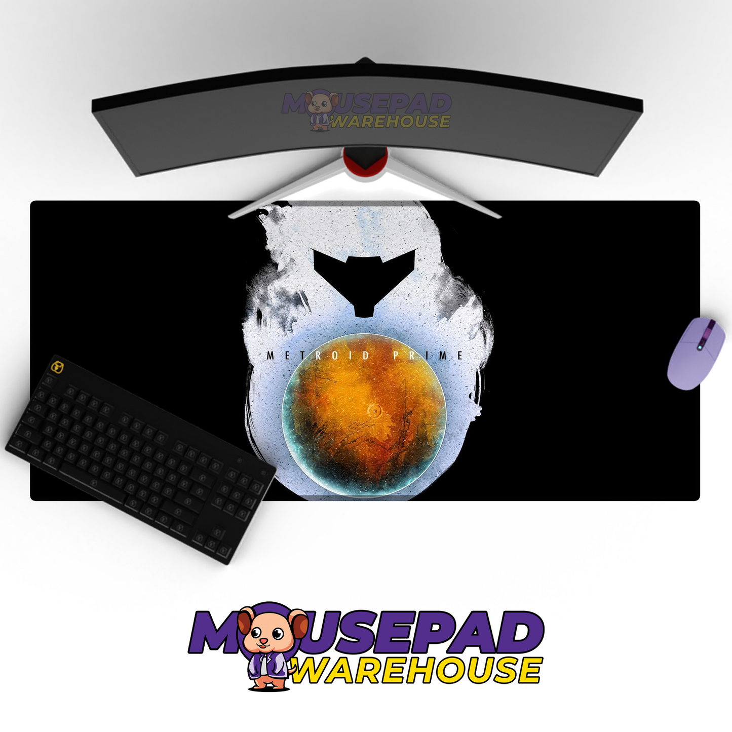 Metroid Prime V3 Mousepad Mockup
