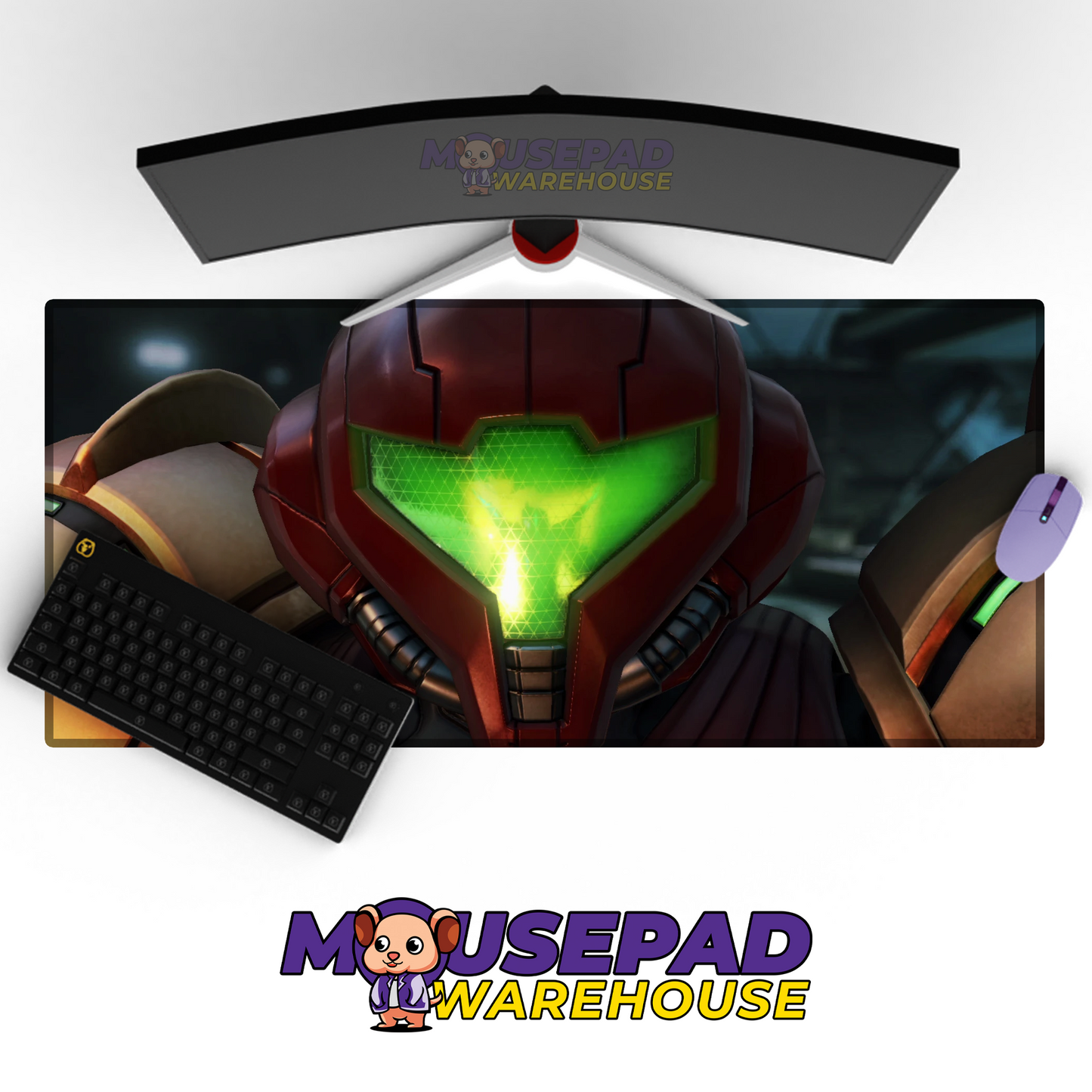 Metroid Prime V6 Mousepad Mockup