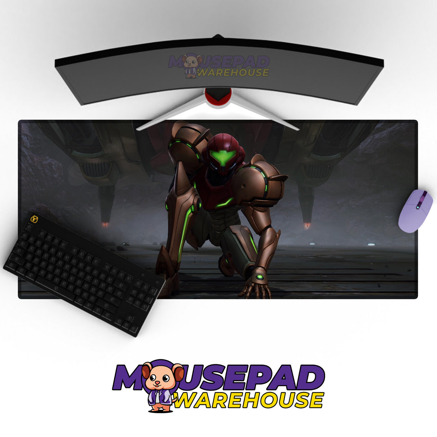 Metroid Prime V7 Mousepad Mockup
