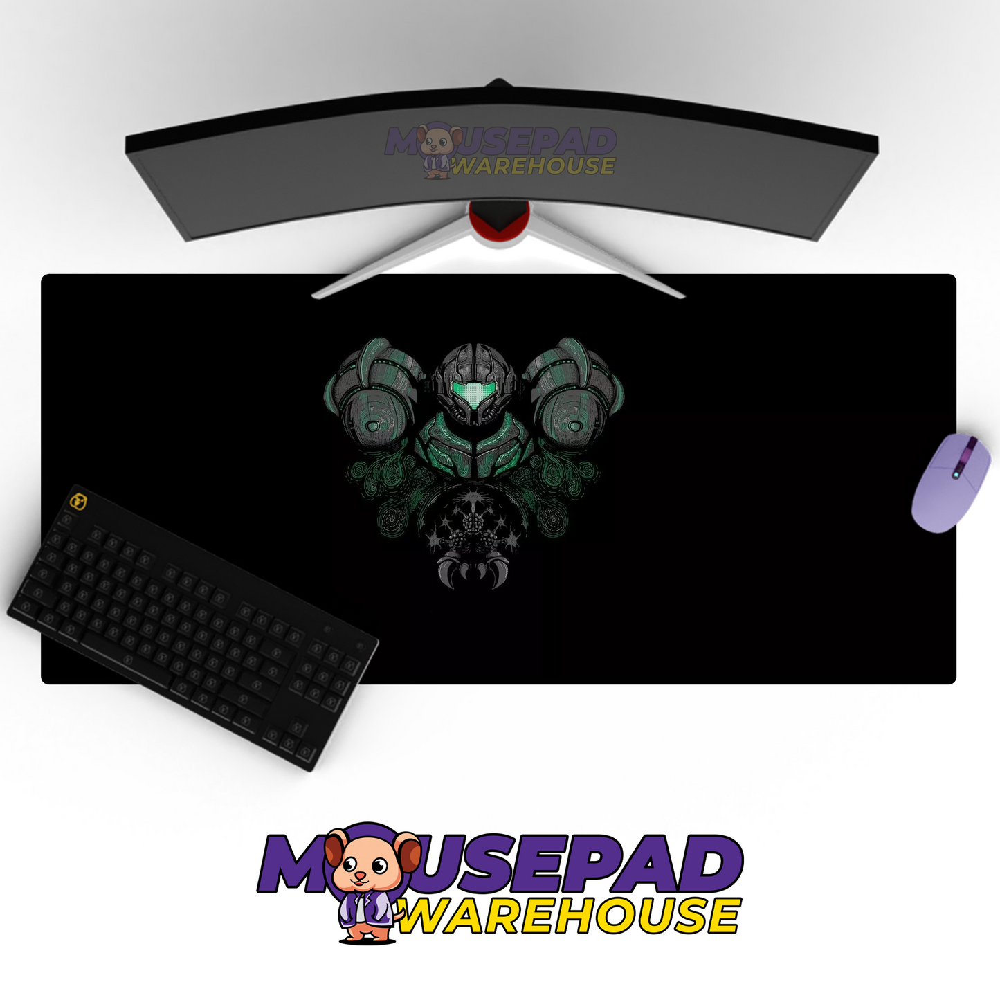 Metroid Prime V9 Mousepad Mockup