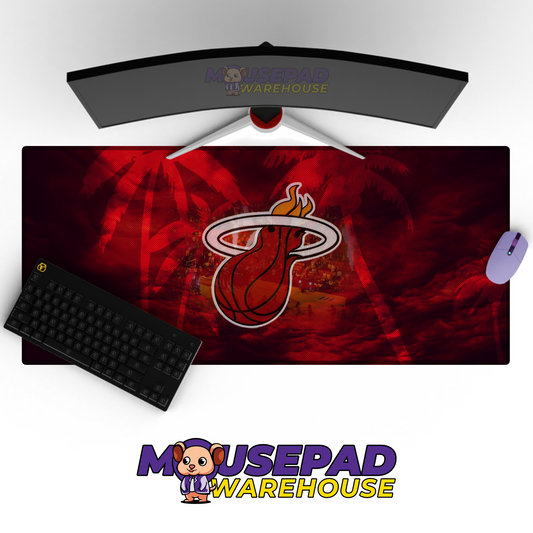 Miami Heat V10 Mousepad Mockup