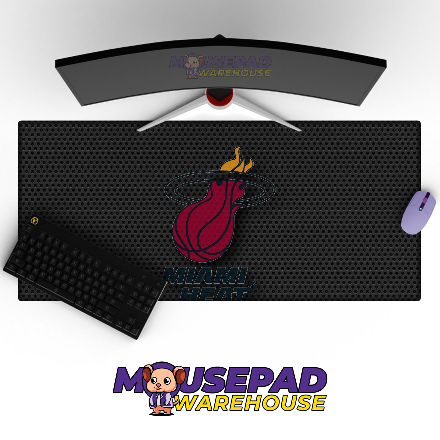 Miami Heat V13 Mousepad Mockup