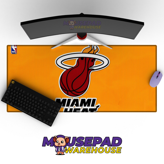 Miami Heat V14 Mousepad Mockup