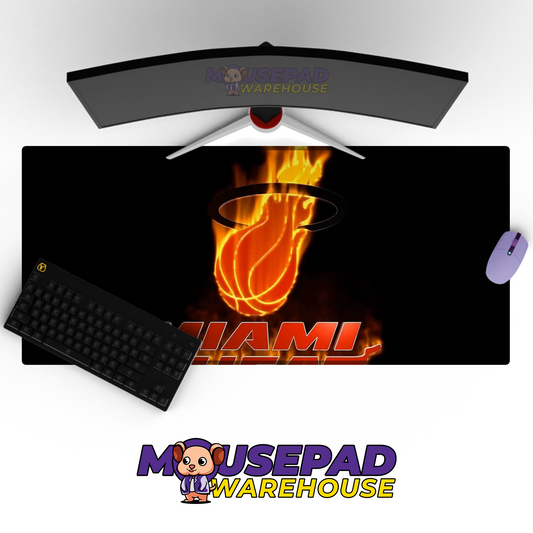 Miami Heat V21 Mousepad Mockup