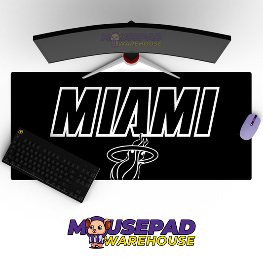 Miami Heat V22 Mousepad Mockup