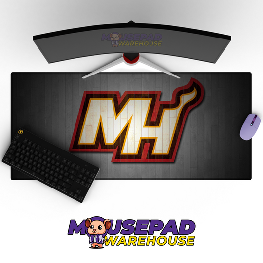 Miami Heat V25 Mousepad Mockup