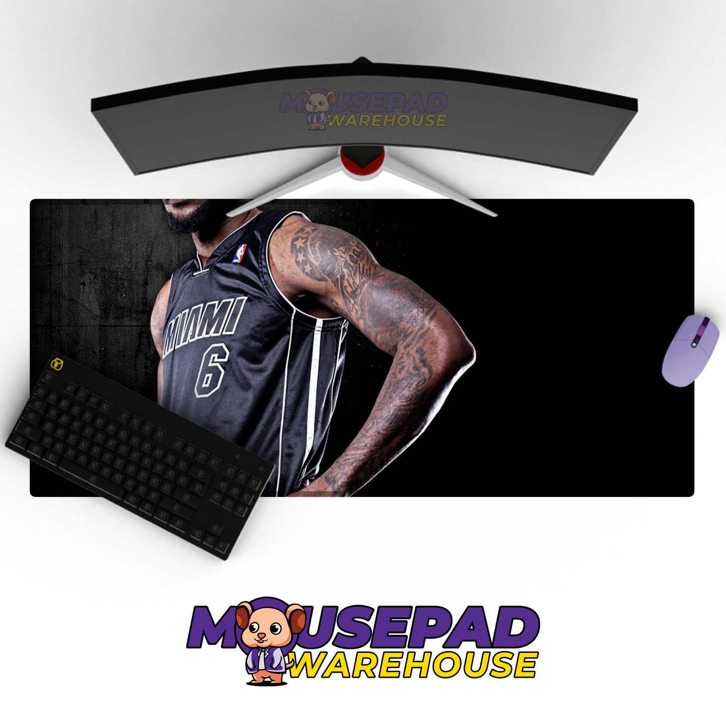 Miami Heat V27 Mousepad Mockup