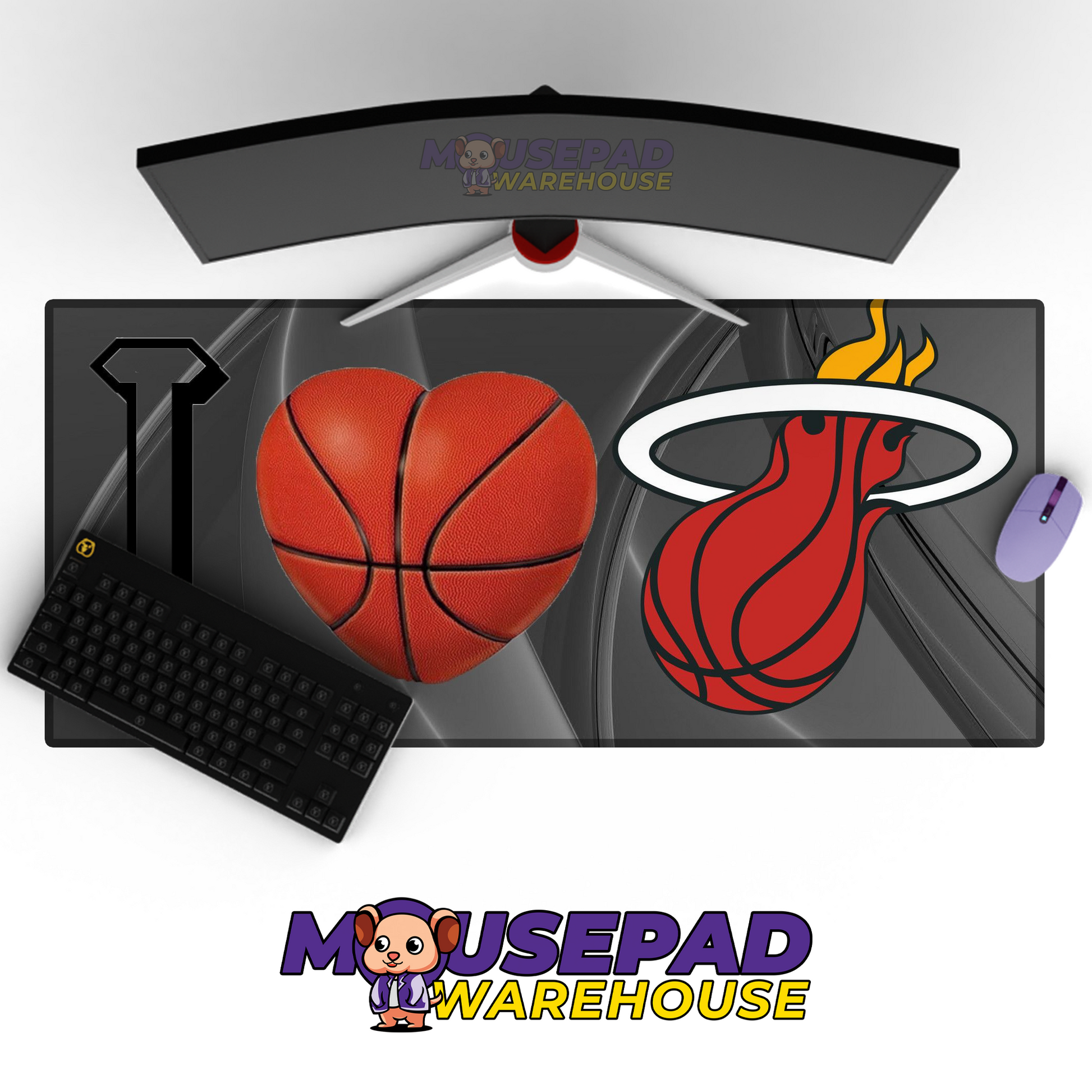 Miami Heat V29 Mousepad Mockup