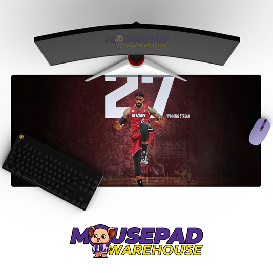 Miami Heat V30 Mousepad Mockup